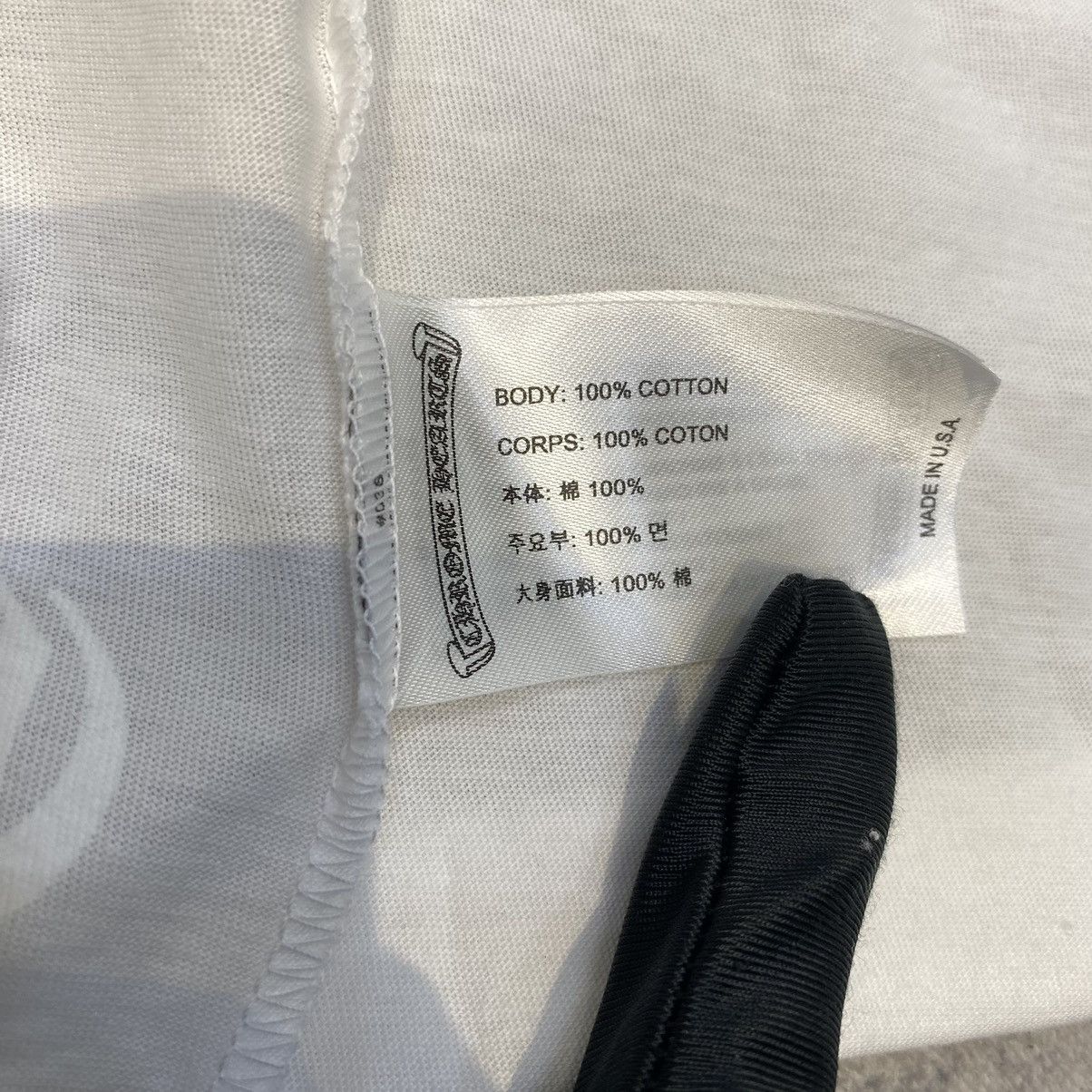 Chrome Hearts Chrome Hearts Horse Shoe Logo Pocket T-shirt white Size US XL / EU 56 / 4 - 9 Thumbnail