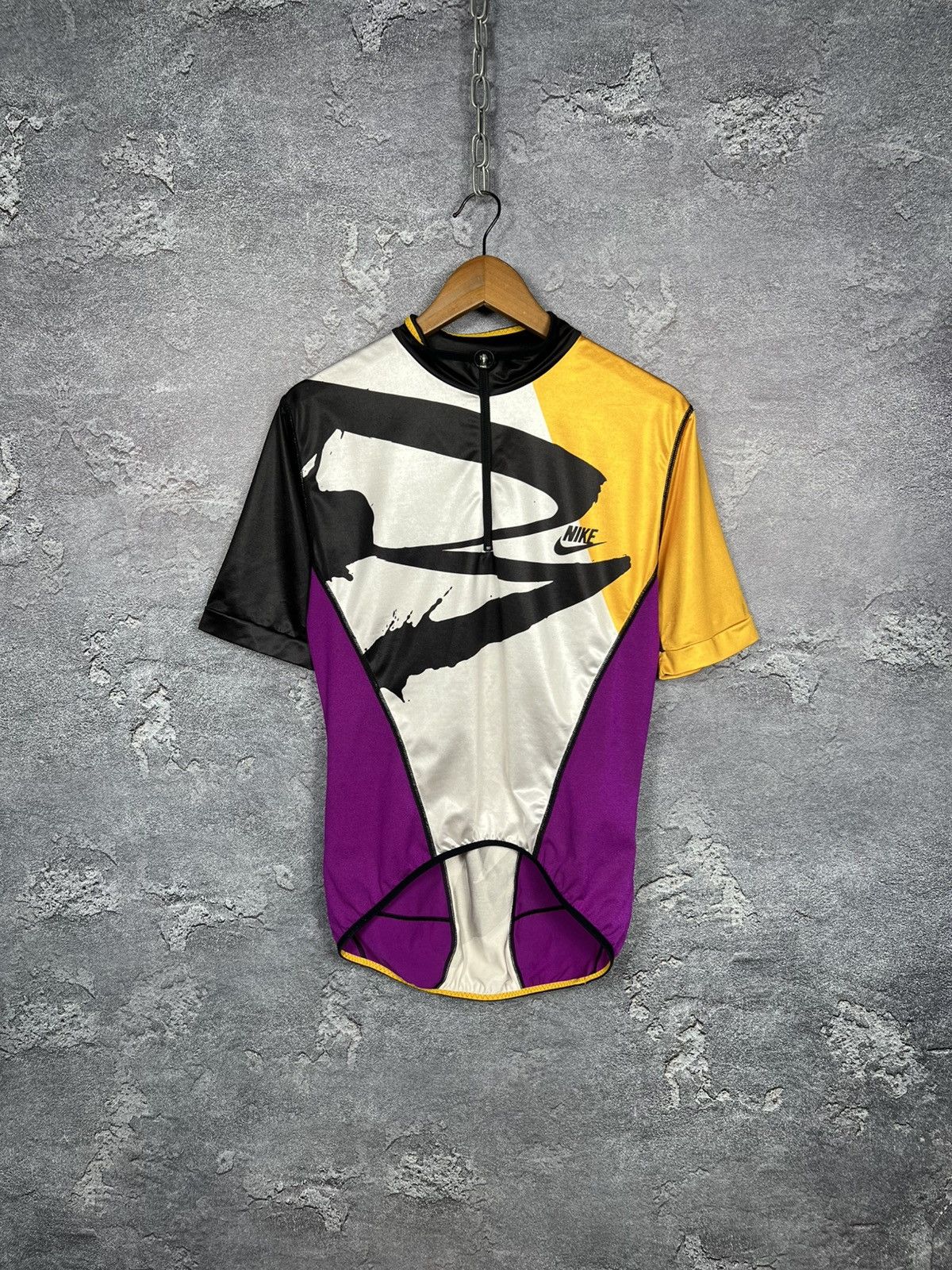 Nike Vintage Nike Cycling Jersey T-shirt Andre Agassi Style Size US M / EU 48-50 / 2 - 1 Thumbnail