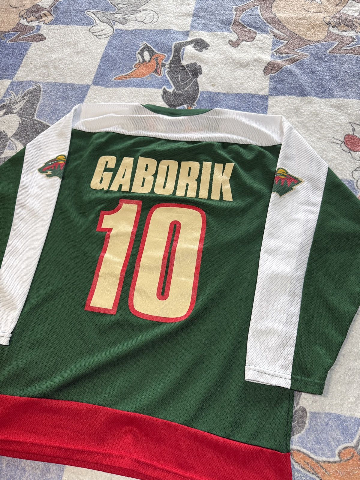 Other Vintage Minnesota Wild Marian Gaborik jersey Size US L / EU 52-54 / 3 - 2 Thumbnail