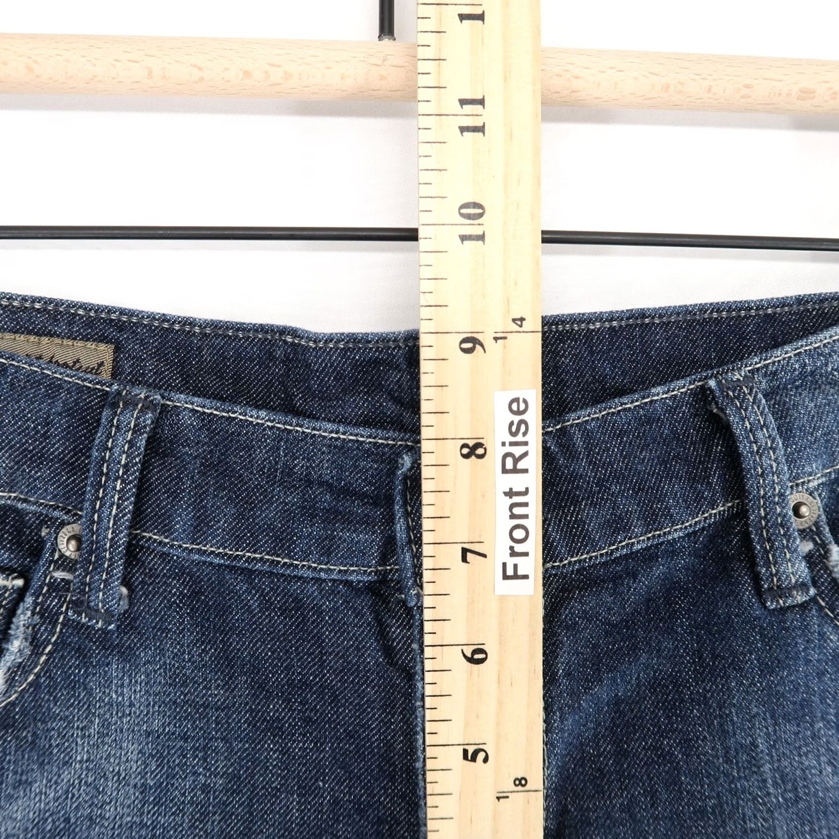 Citizens Of Humanity Citizens of Humanity Jeans Womens 30 Blue Low Bootcut Stretch Denim 5-Pocket Logo Rise Low Rise Casual Vintage: No Mens Womens Size 30" / US 8 / IT 44 - 6 Thumbnail