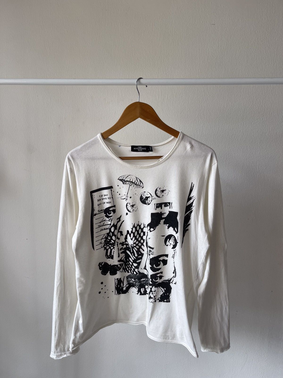 Hysteric Glamour 90s Hysteric Glamour Punk Print Long Sleeve Size US M / EU 48-50 / 2 - 2 Thumbnail