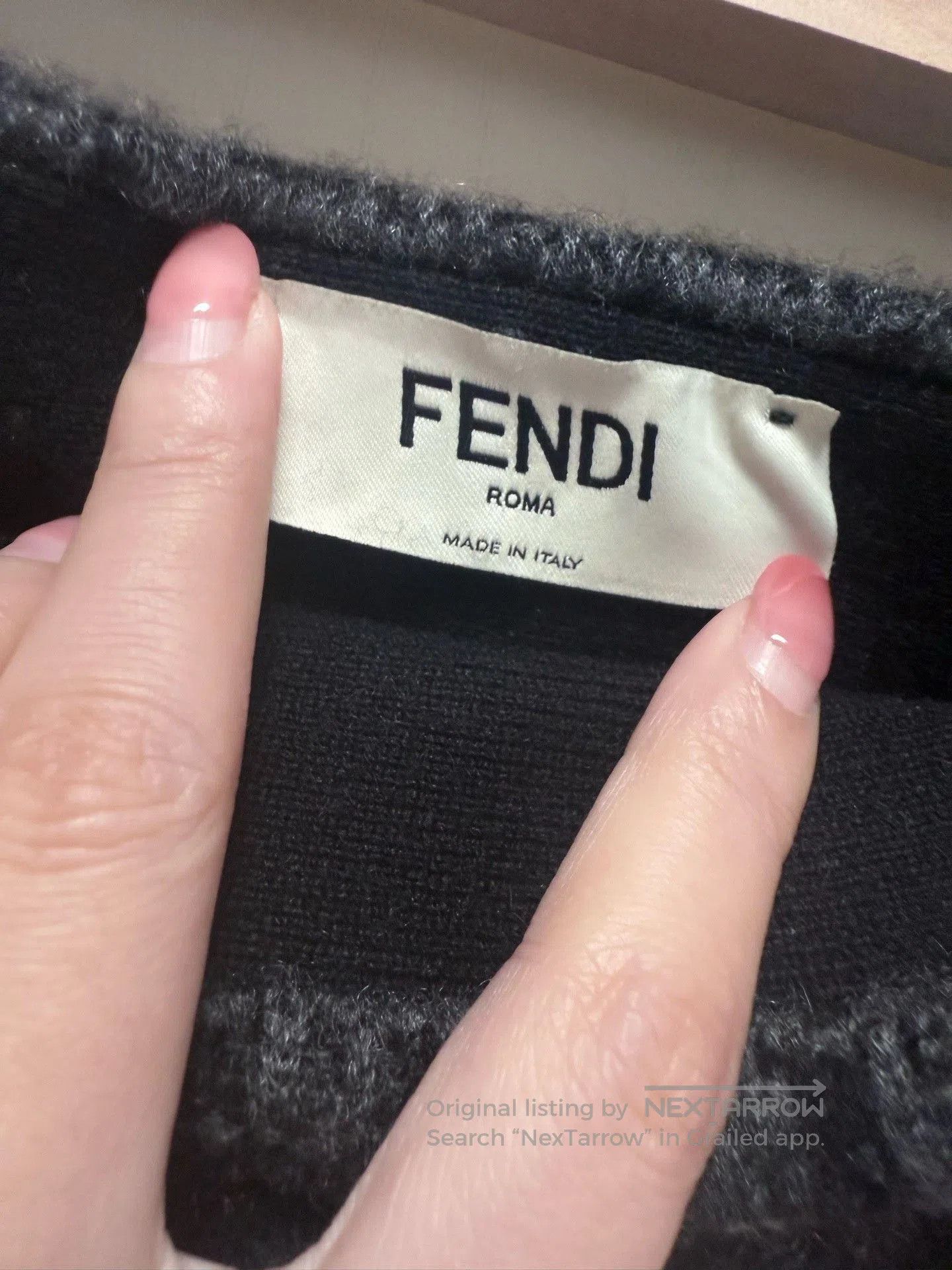 Fendi Fendi All-Over Print Skirt. Size 37" - 3 Thumbnail