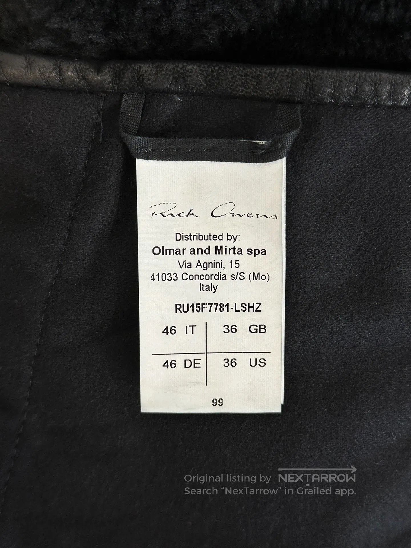 Rick Owens Rick Owens Fur Leather Stand. Size US S / EU 44-46 / 1 - 8 Thumbnail