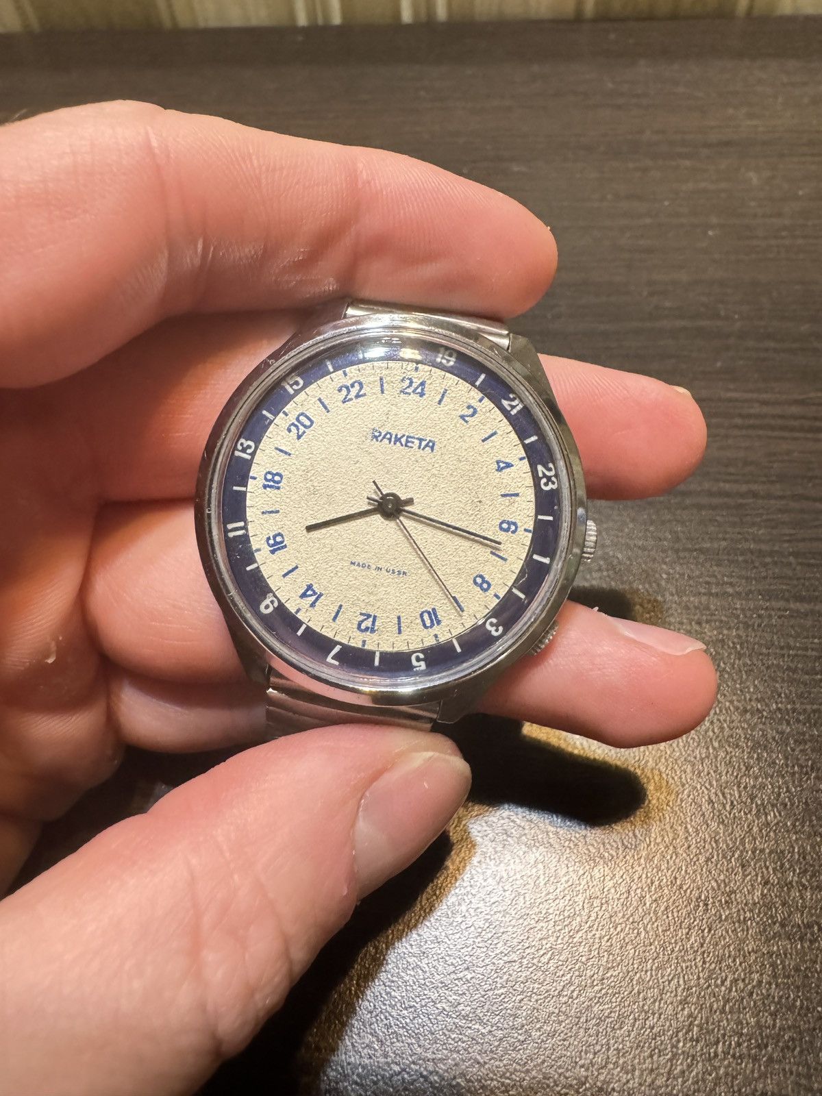Vintage Raketa Polar Expedition to Antartica Soviet Vintage Watch Size 30 - 7 Thumbnail