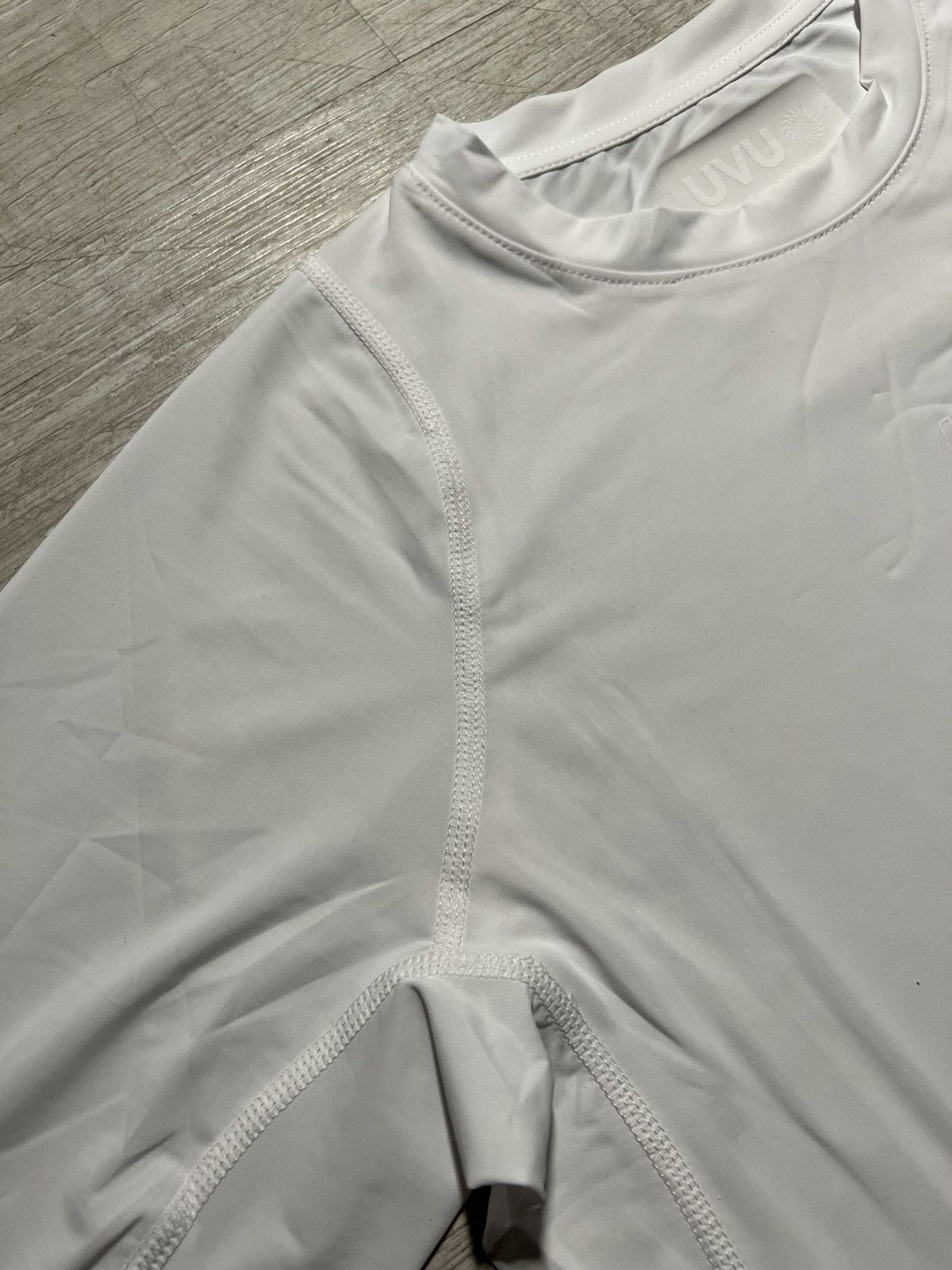UVU Club L/S Training T-Shirt – White (Long Sleeve)