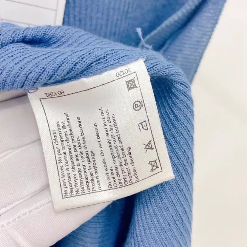 Chanel Chanel blue sleeveless top F40 Size M / US 6-8 / IT 42-44 - 8 Thumbnail