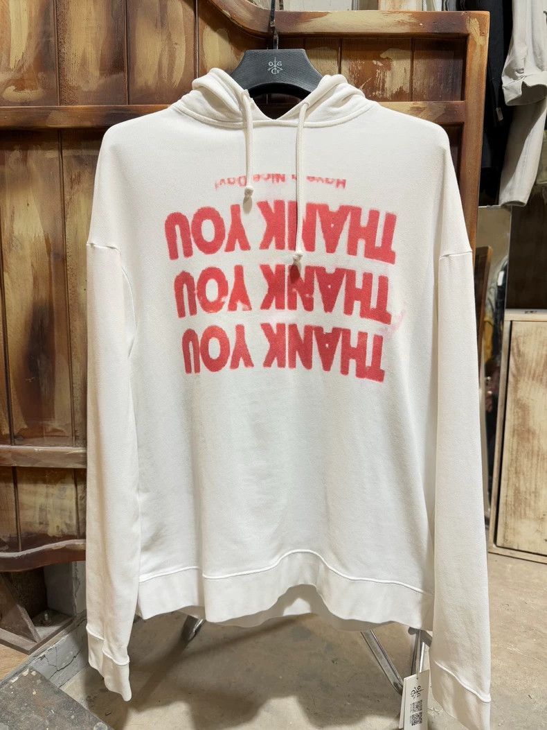Raf Simons Raf Simons Thank You hoodie Fw17 | Grailed