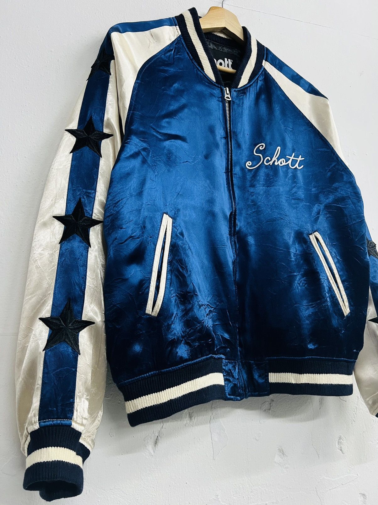 Schott SCHOTT NYC SUKAJAN BOMBER JACKET Size US M / EU 48-50 / 2 - 3 Thumbnail