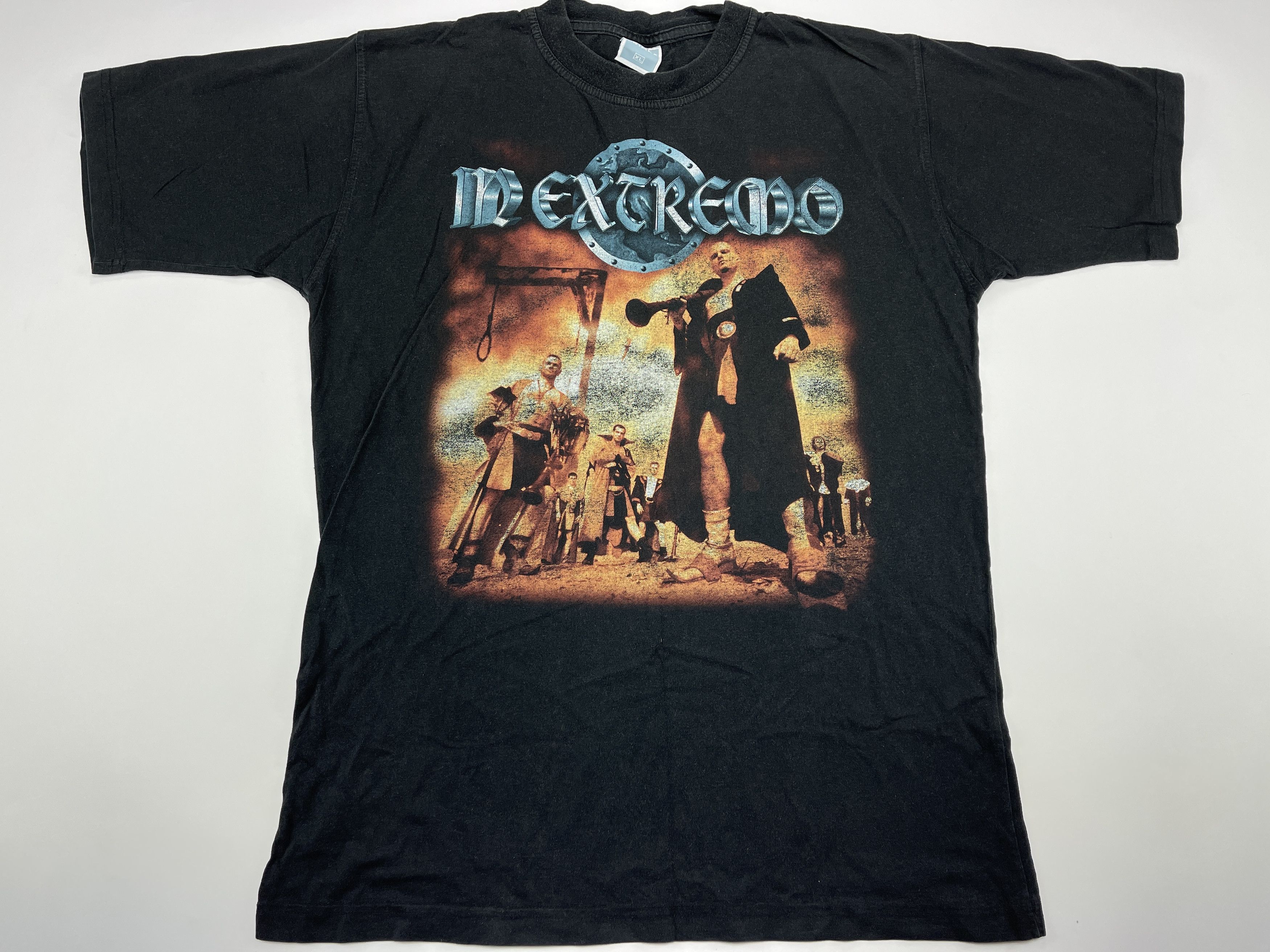 Band Tees Vintage In Extremo T-shirt, 2000 World Tour, Concert tour XL Size US XL / EU 56 / 4 - 1 Thumbnail