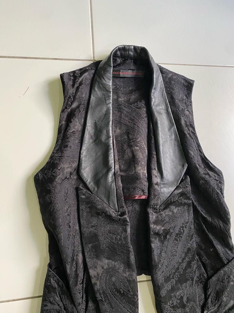 Other Jeans Pierre braganza Tailed Waistcoat leather jackats Size M / US 6-8 / IT 42-44 - 5 Thumbnail
