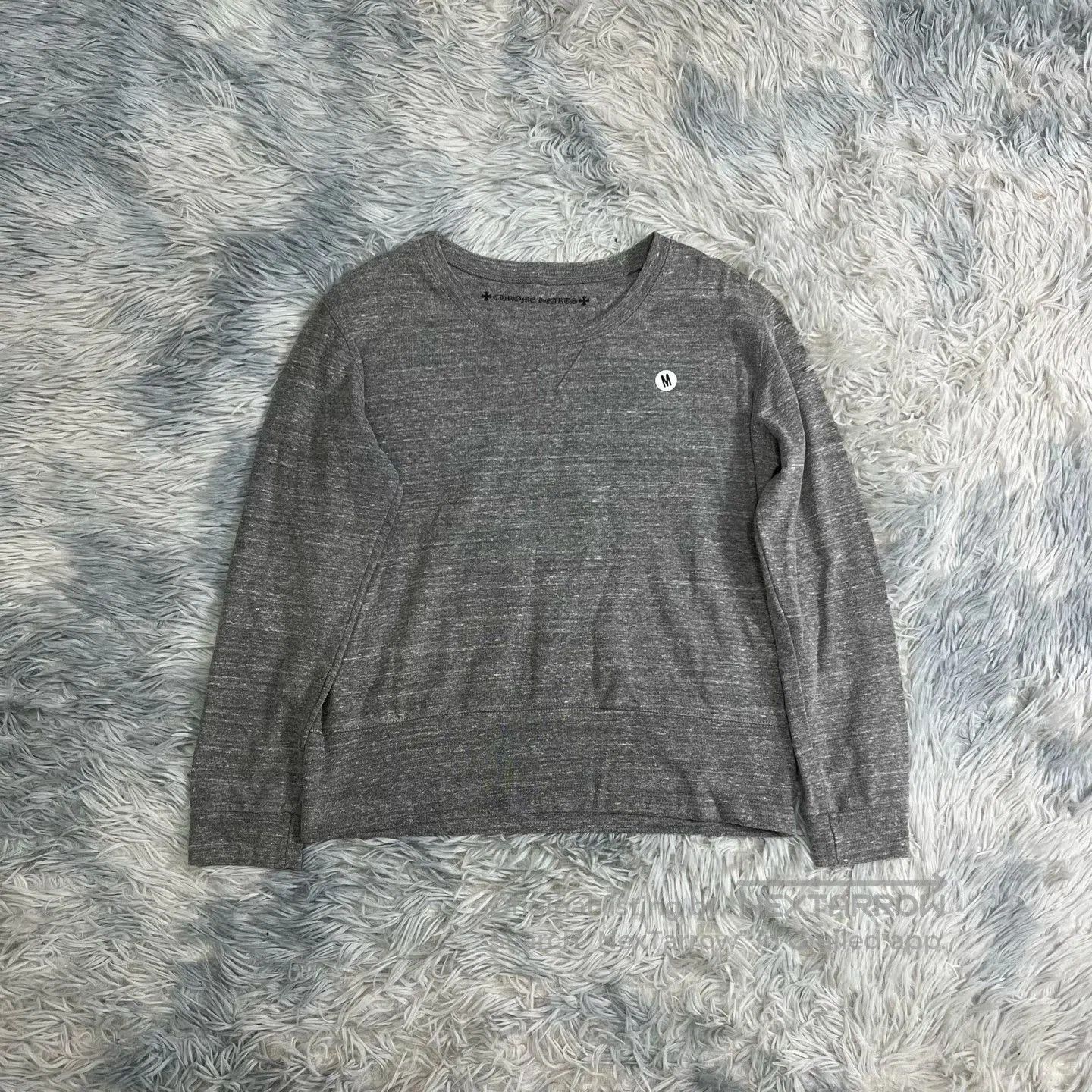 Chrome Hearts Chrome Hearts Gray Long Sleeve Sweater. Size US M / EU 48-50 / 2 - 1 Thumbnail