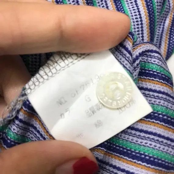Dior Vtg CHRISTIAN DIOR PARIS Sports Homme Striped Polo Tee Shirt Size US M / EU 48-50 / 2 - 5 Thumbnail