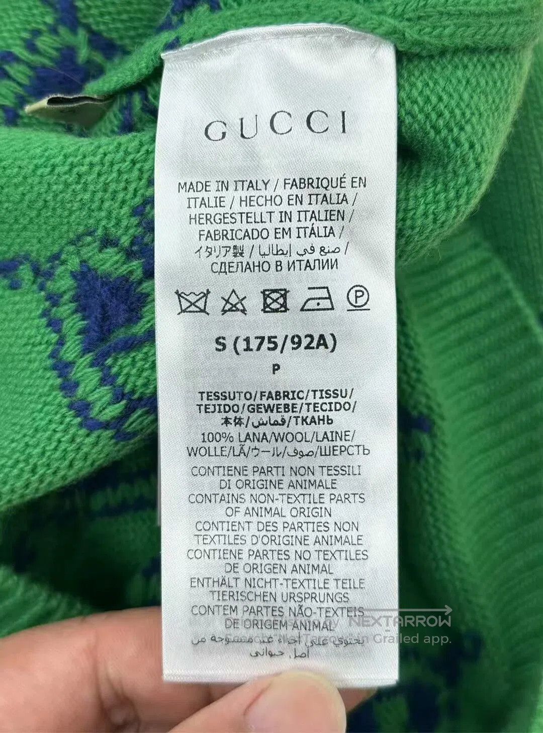 Gucci gucci green double g knit cardigan jacket. Size S / US 4 / IT 40 - 4 Thumbnail