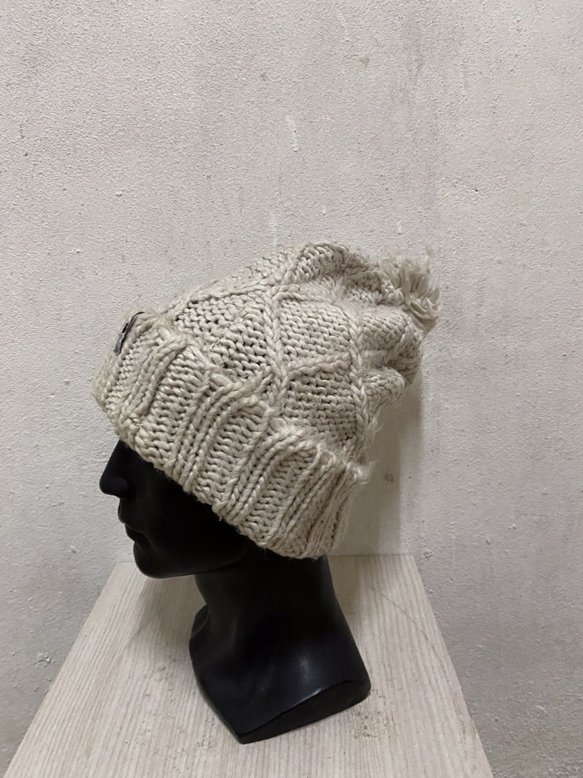 Japanese Brand Japanese Brand Crochet Beanie Hat Size ONE SIZE - 3 Thumbnail
