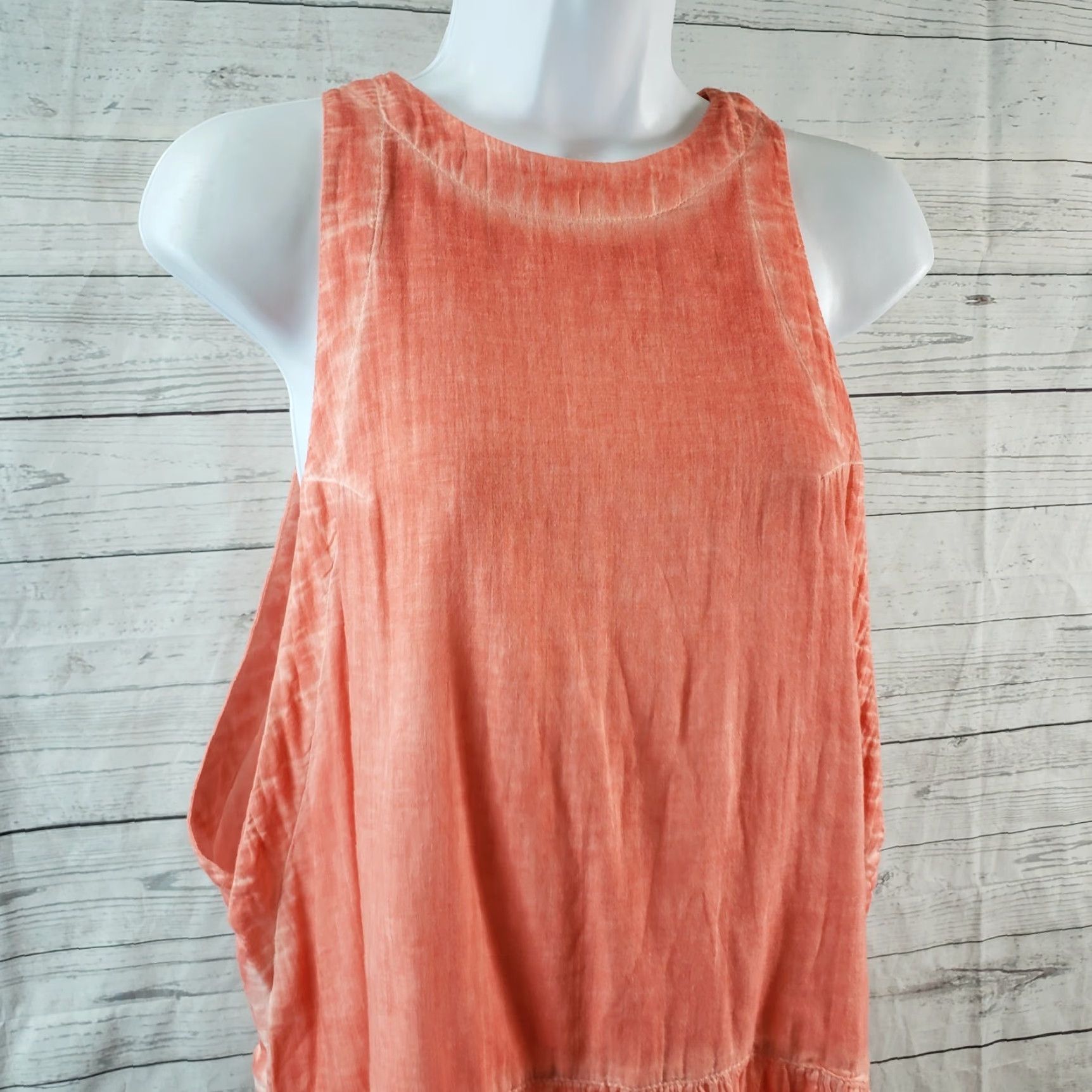 Free People Free People Womens Breathless Moments Tunic XS Red Sleeveless Shirt Blouse Casual Tunic Mens? Size XS / US 0-2 / IT 36-38 - 2 Thumbnail