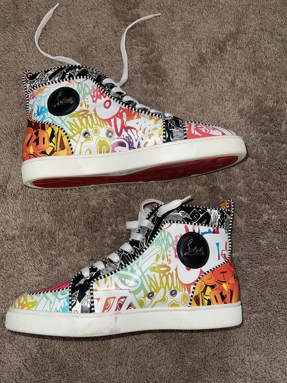 Christian Louboutin Graffiti Shoes Grailed