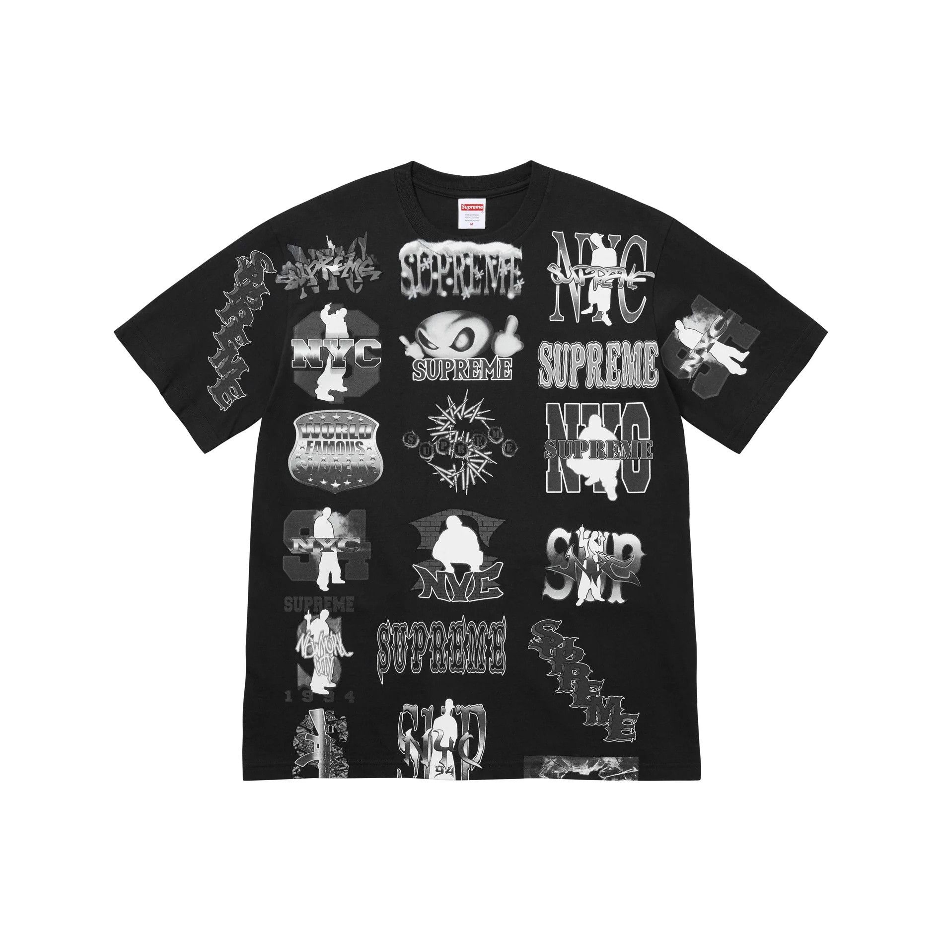 Supreme Supreme All Over Graphic T-Shirt Size L Size US L / EU 52-54 / 3 - 1 Thumbnail