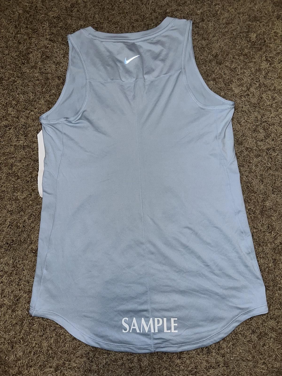 Nike Nike Women's (M) One Dri-FIT Slim-Fit Light BlueTank Top (Maternity) Sample Size S / US 4 / IT 40 - 3 Thumbnail