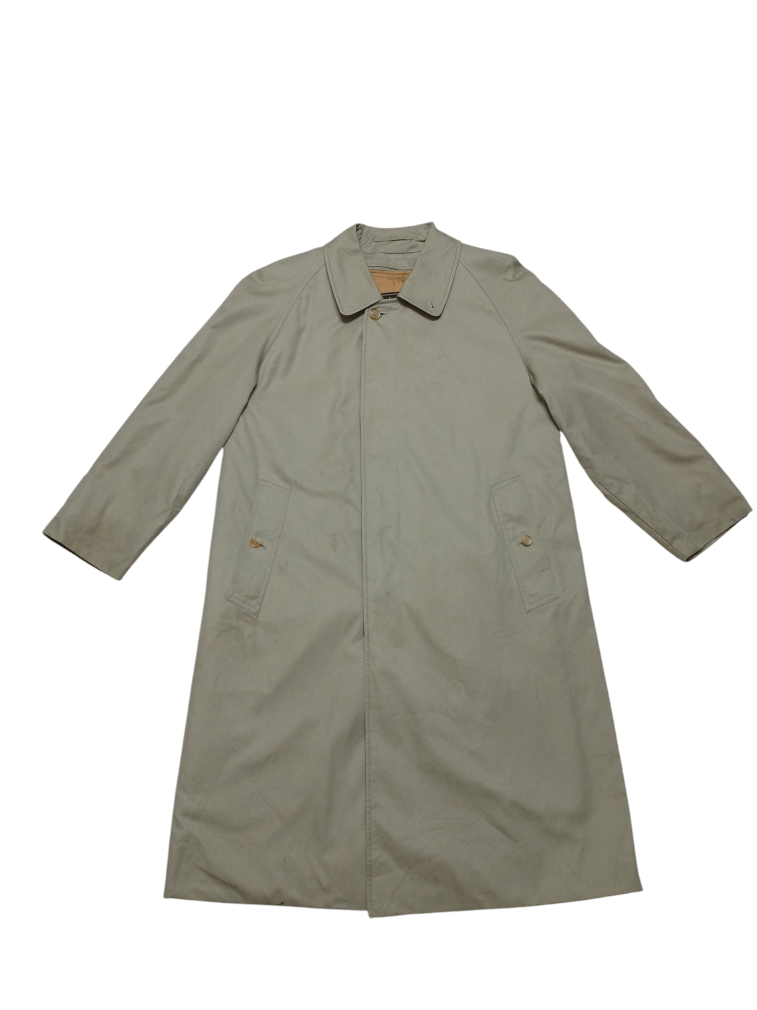 Burberry Rare Vintage 90s Burberrys Nova Check Trench Coat Jacket Size US M / EU 48-50 / 2 - 4 Thumbnail