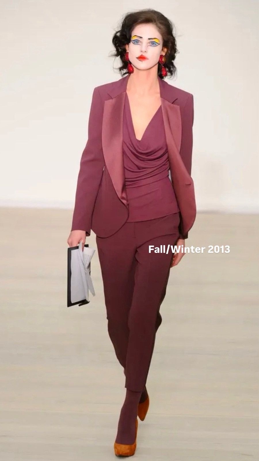 Vivienne Westwood Vivienne Westwood Red Label 2013 Draped Satin-Lapel Jacket Size S / US 4 / IT 40 - 3 Thumbnail