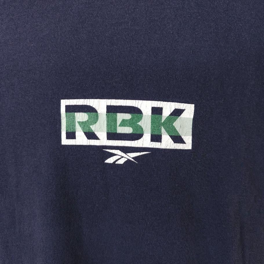 Vintage Vintage Reebok T Shirt Mens Size Large Blue 90s Mega Logo Size US L / EU 52-54 / 3 - 3 Thumbnail