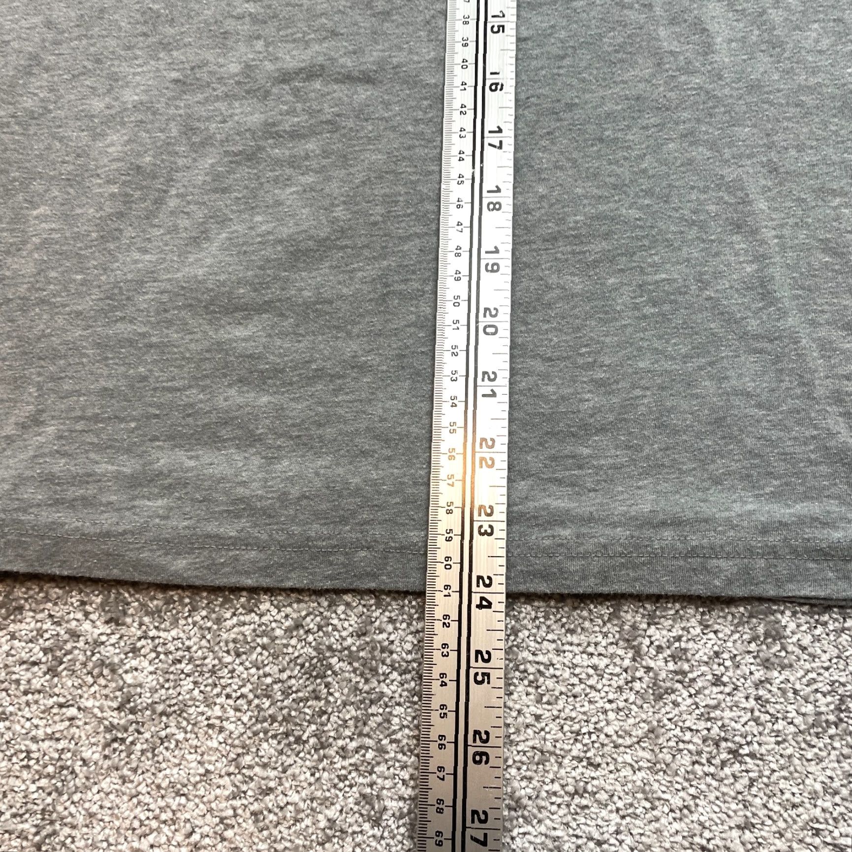 Vans VANS Off the Wall Shirt Unisex Adults Small Light Gray Long Sleeve Crew Cotton 1966 Tee Size US S / EU 44-46 / 1 - 6 Thumbnail