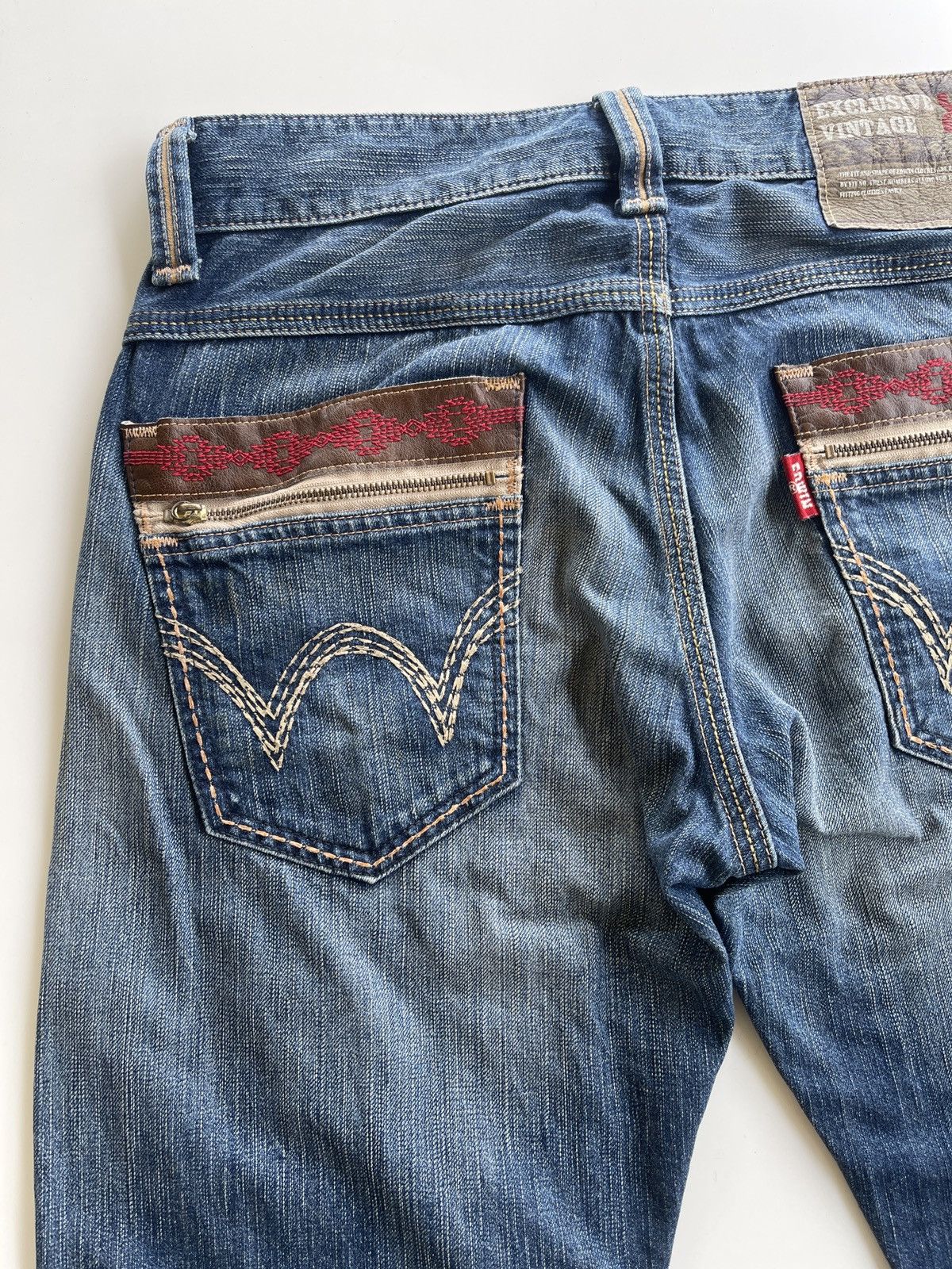 Edwin Vintage Edwin Distressed Denim Size US 32 / EU 48 - 7 Thumbnail