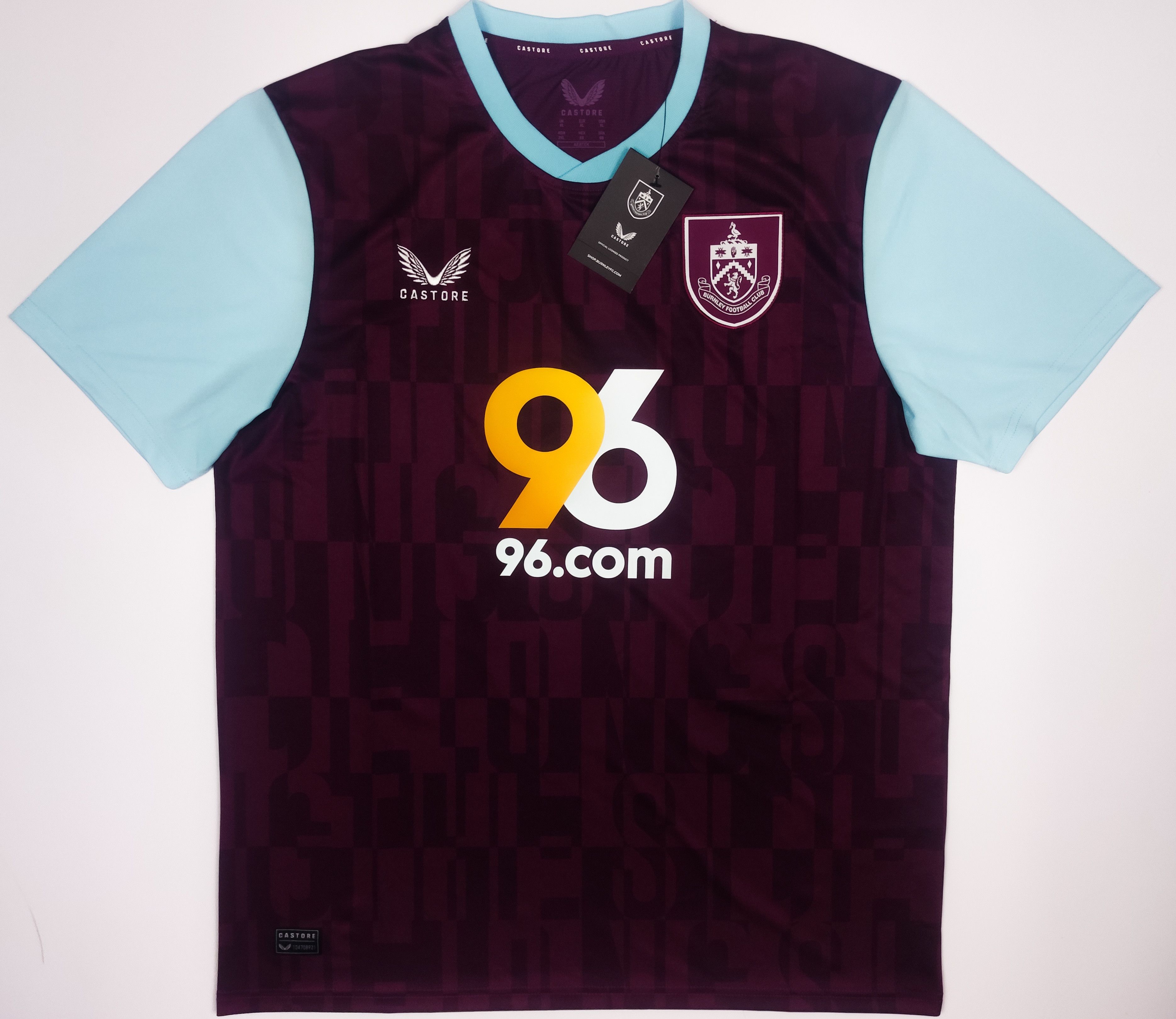 Castore BNWT Burnley FC 2024 2025 Castore Home Shirt Size US XL / EU 56 / 4 - 1 Thumbnail