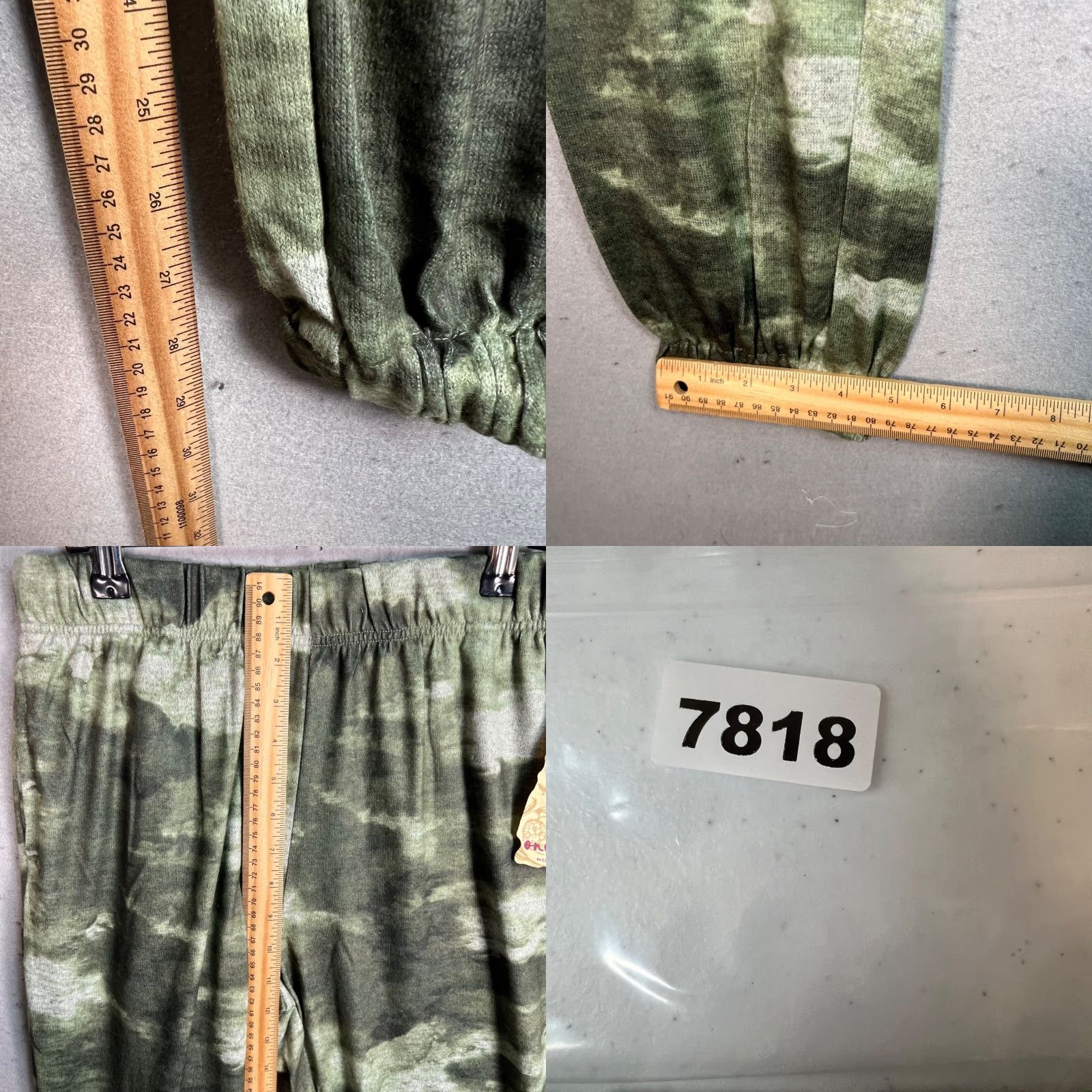 Vintage VINTAGE OneWorld Womens Green Camo Jogger Pants M Medium High Rise Ankle 28in Inseam Polyester Spandex NEW with Tags Mens Womens Girls? Size 32" / US 10 / IT 46 - 8 Thumbnail