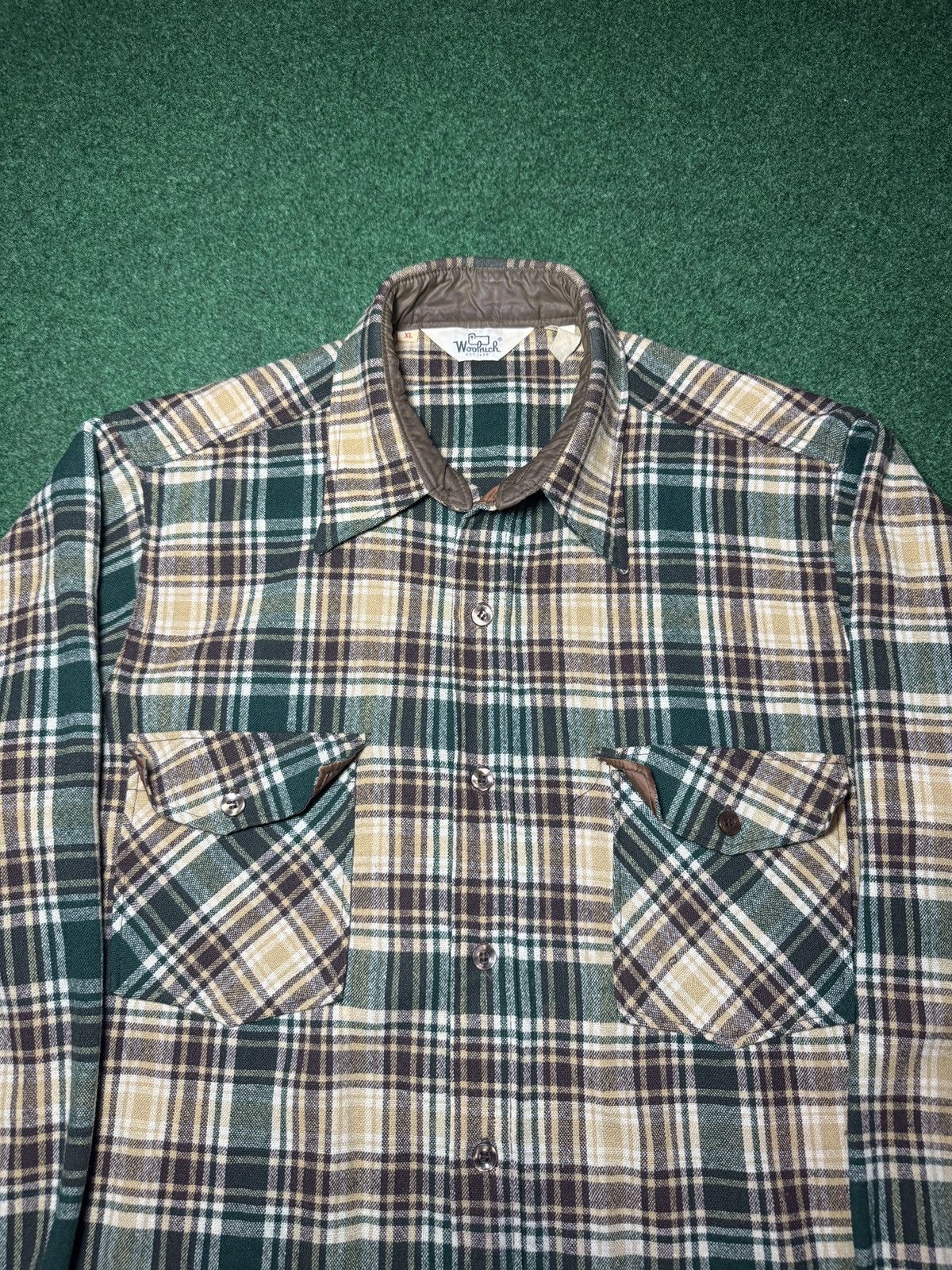 Woolrich Woolen Mills Vintage Woolrich Wool Western Plaid XL Button Flannel Shirt Size US XL / EU 56 / 4 - 2 Thumbnail