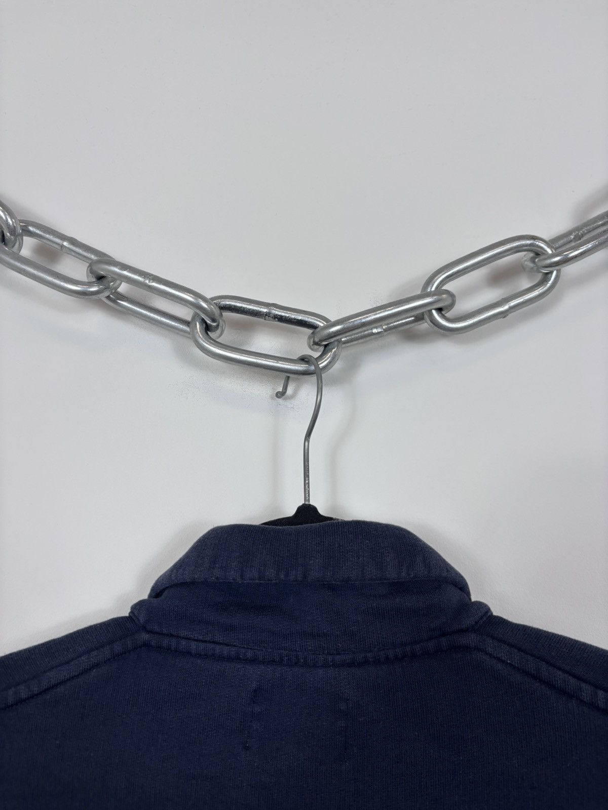 Norse Projects Norse Projects Men’s Magne Half Zip Compact Navy Sweatshirt Size US M / EU 48-50 / 2 - 16 Thumbnail