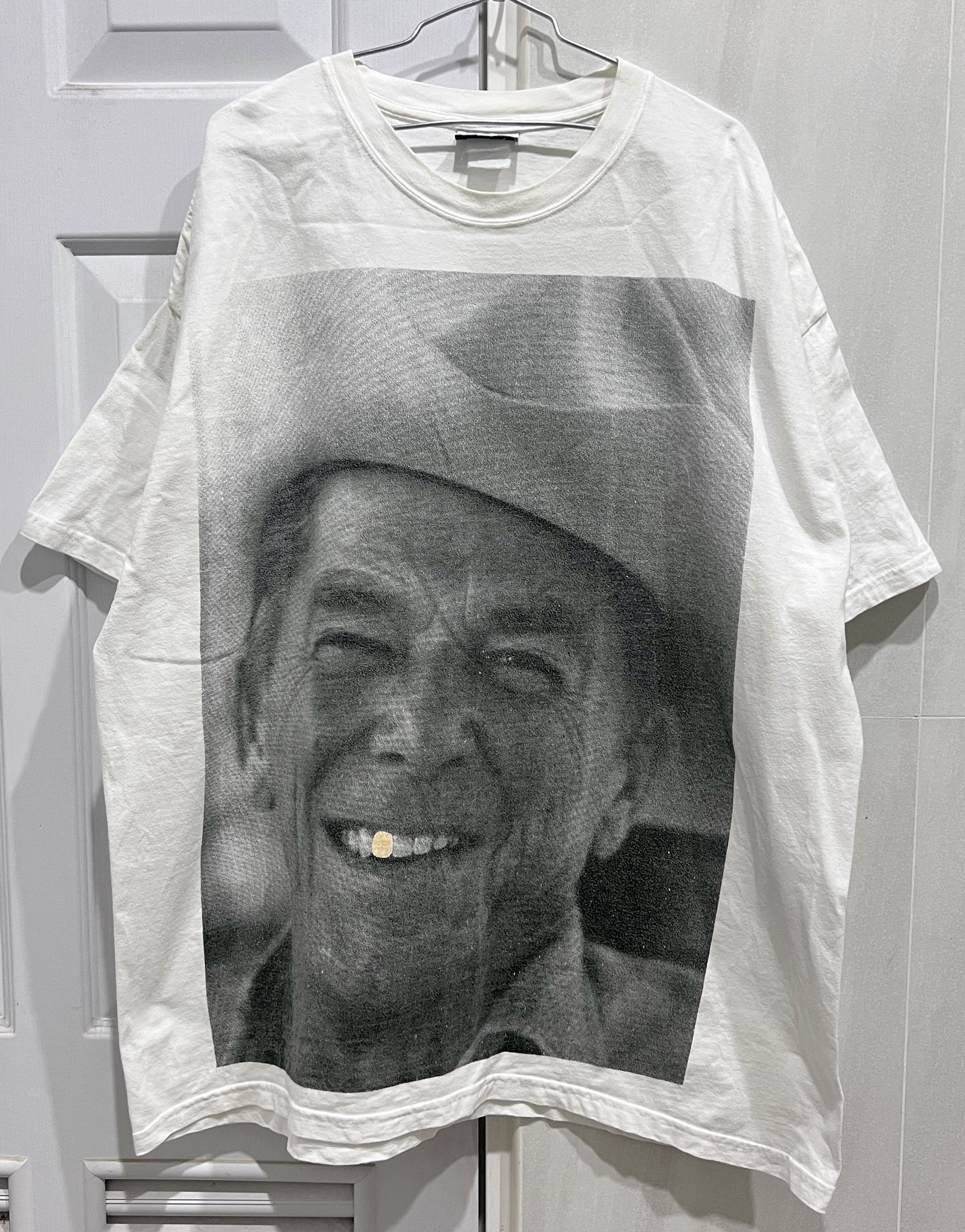 President's × Rap Tees × Vintage Vintage Y2K Ronald Reagan big face Promo Tee 2XL Size US XXL / EU 58 / 5 - 1 Thumbnail