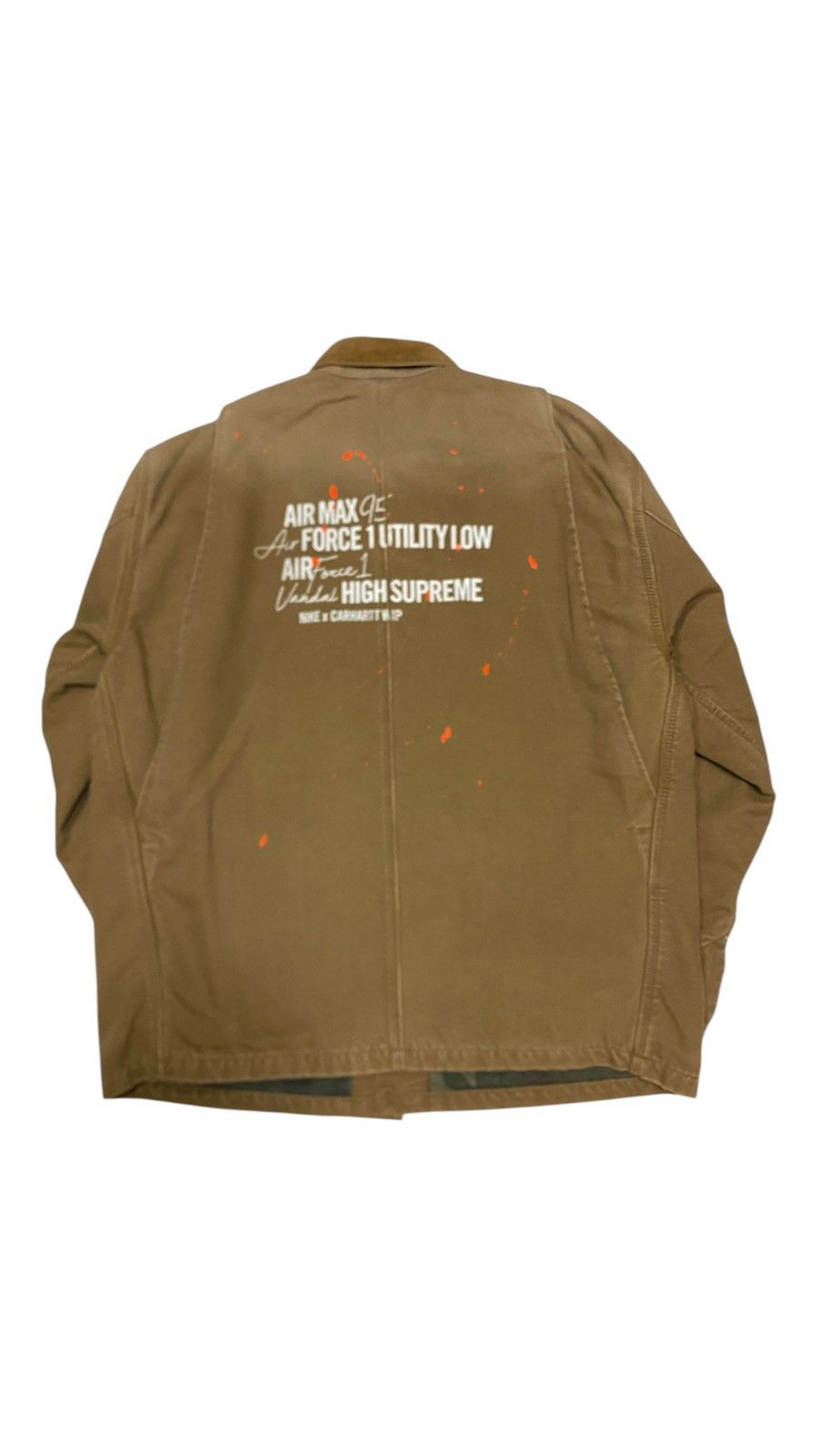 Carhartt Wip Rare Chore Coat 100 Carhartt Wip x Nike jacket size M brown Size US M / EU 48-50 / 2 - 3 Thumbnail