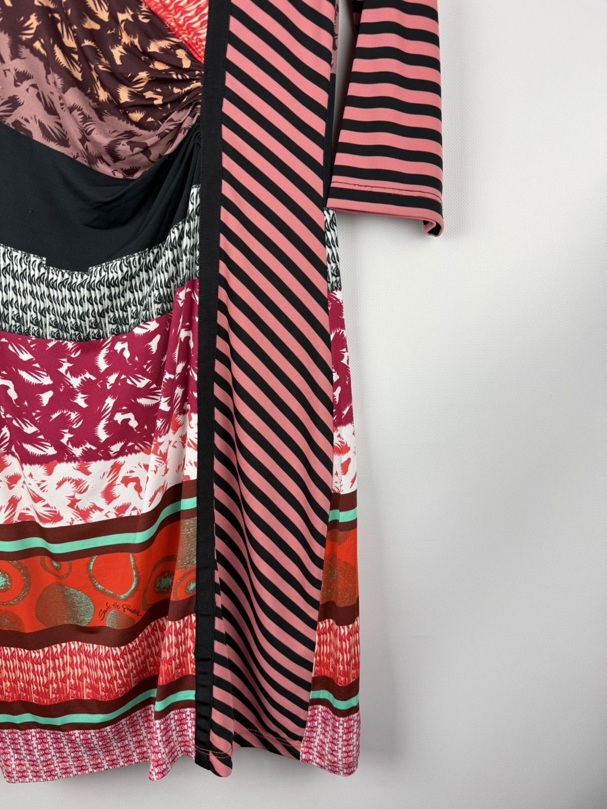 Designer Save The Queen Ladies Y2K Patterned Dress Size S Size S / US 4 / IT 40 - 7 Thumbnail