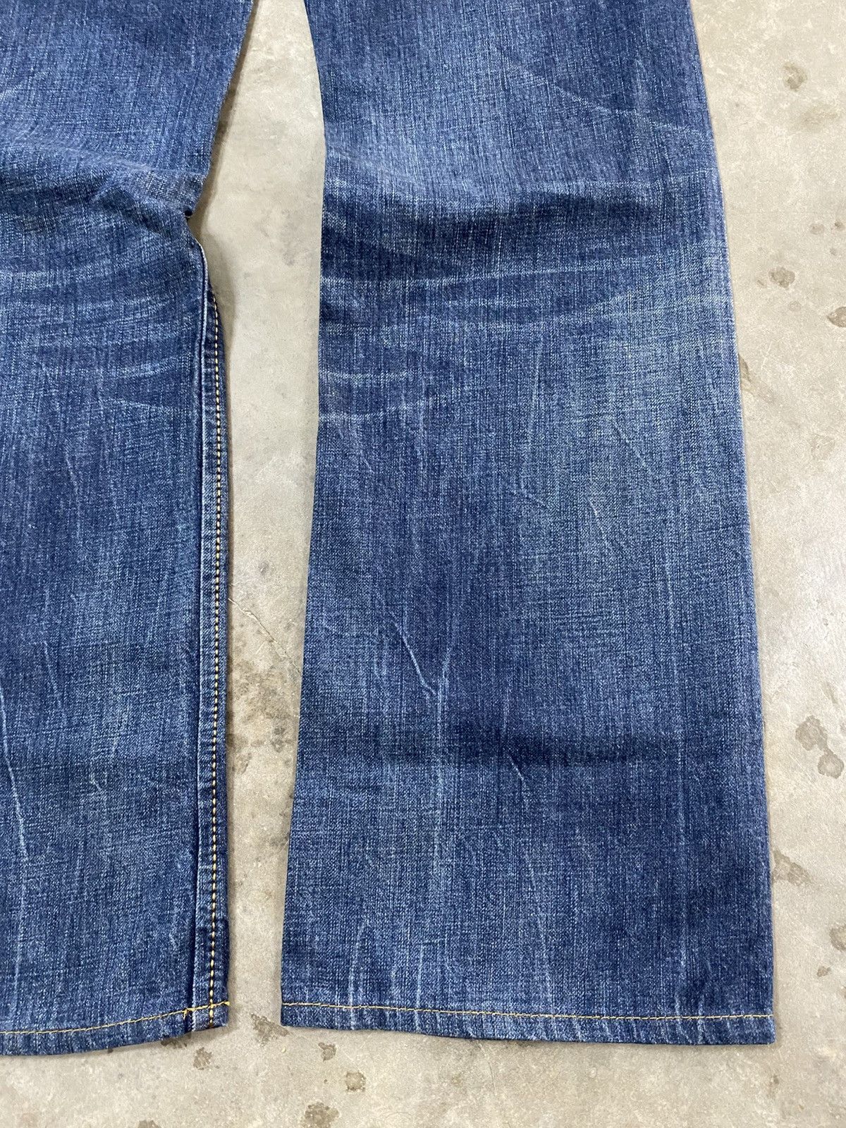 Tornado Mart Flare Jeans Japanese Edwin BTL515 Low Rise @302 Size US 28 / EU 44 - 4 Thumbnail