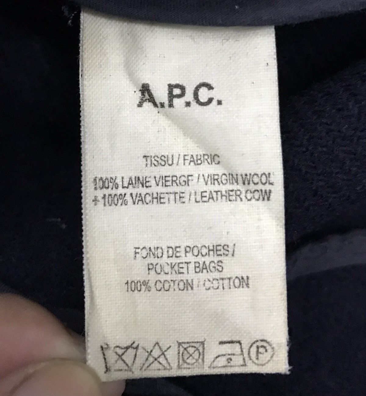 A.P.C. × Vintage Vintage A.P.C. Rue Madame Paris Jacket Size US XS / EU 42 / 0 - 13 Thumbnail
