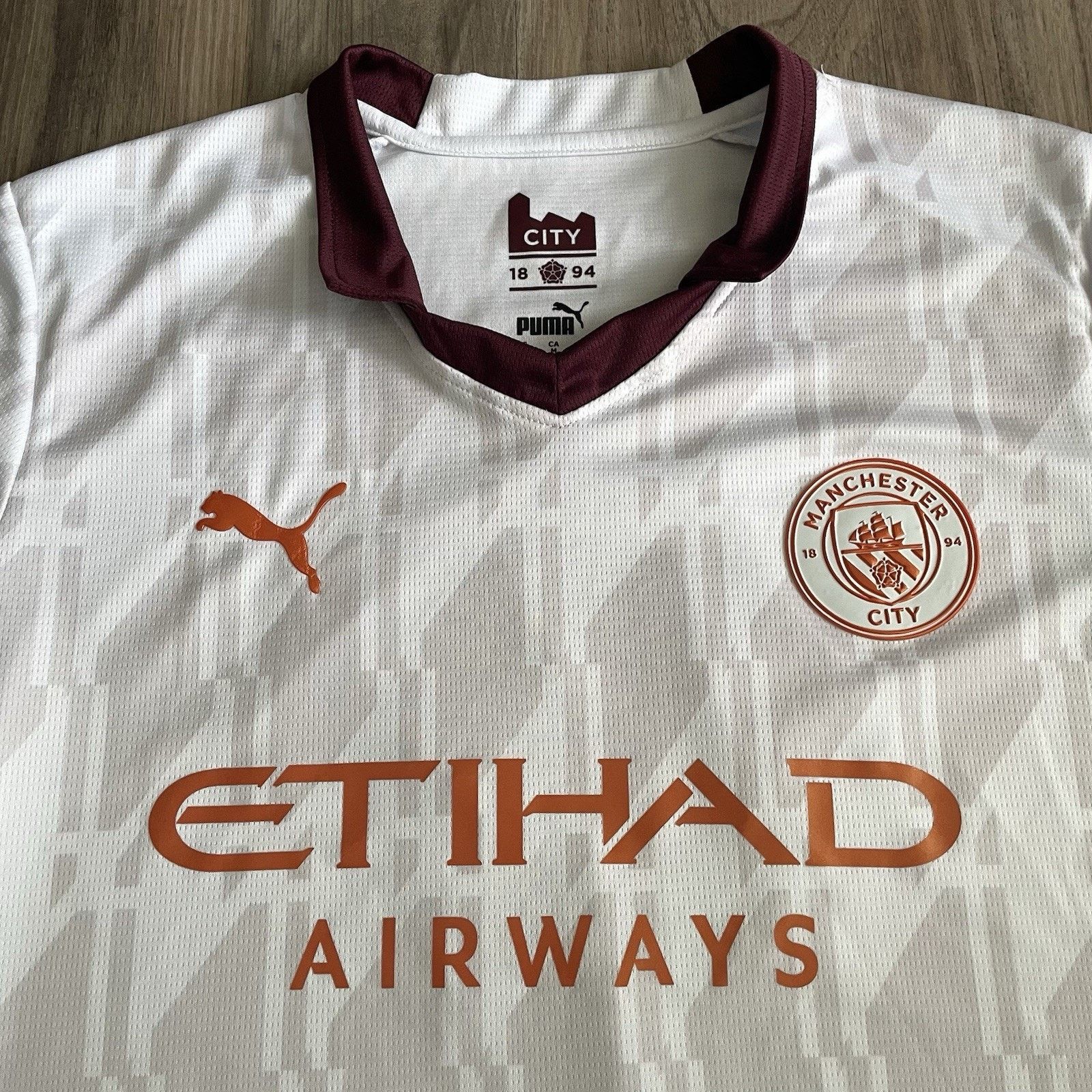 Puma Puma Manchester City Soccer Jersey Size M Authentic Away Kit Size US M / EU 48-50 / 2 - 3 Thumbnail