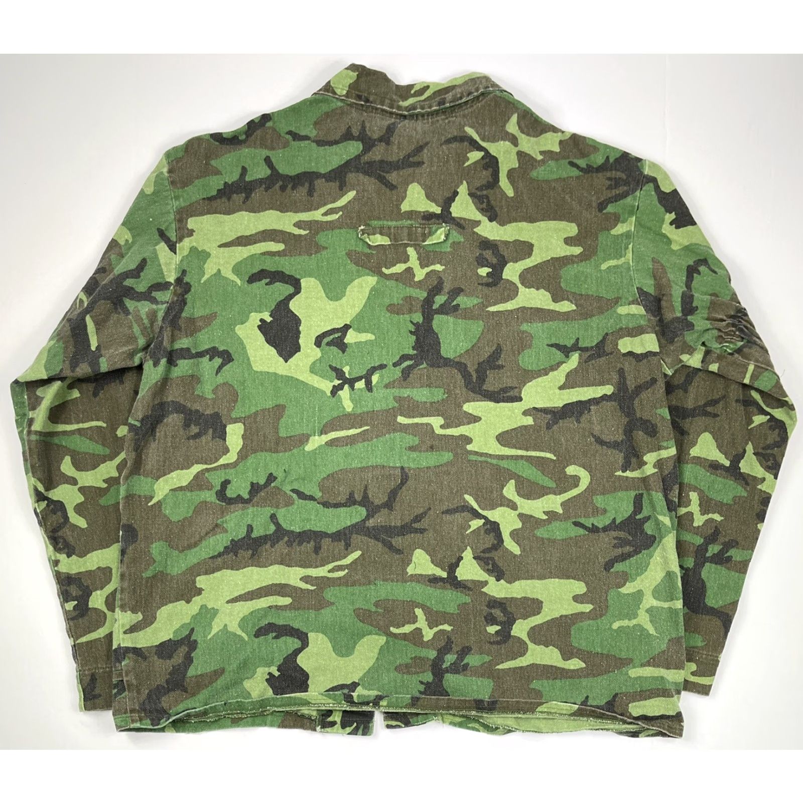 Vintage VINTAGE USA Canvas Camo Jacket – MT Field XL Men's Coat, Green, Full Zip, Multi-Pocket, 70s 80s, Workwear, Fall Winter Spring, Men's Size US XL / EU 56 / 4 - 3 Thumbnail