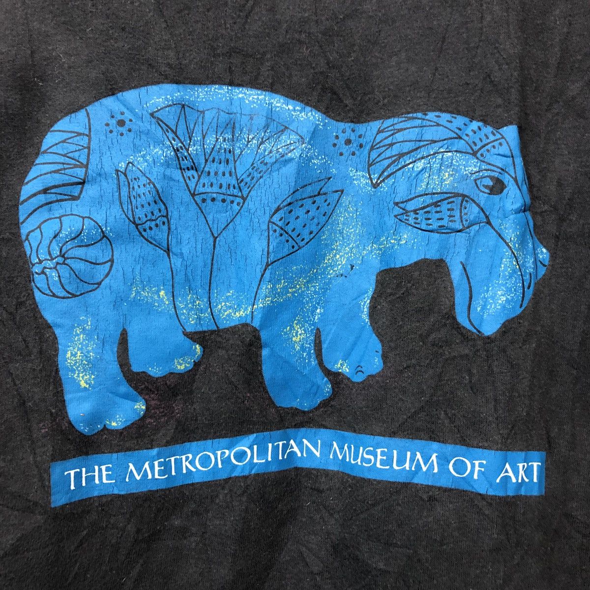 Vintage Vintage 90s The Metropolitan Museum Of Art T-Shirt Size US M / EU 48-50 / 2 - 2 Thumbnail