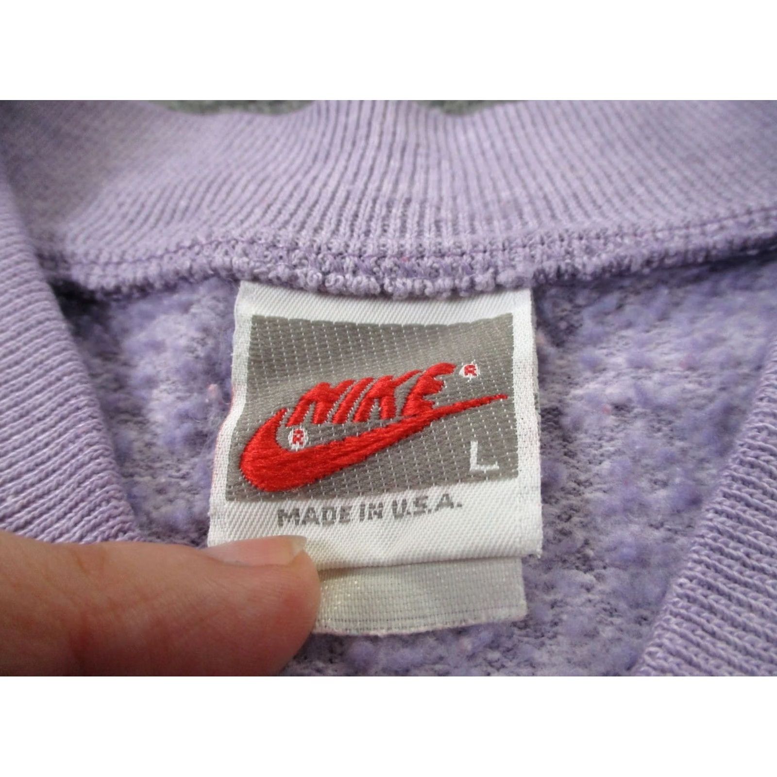Nike VINTAGE Nike Jacket Womens L Purple Athletic Y2K Track Casual Retro Size L / US 10 / IT 46 - 6 Thumbnail