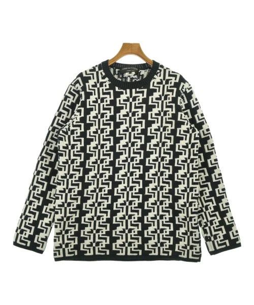 Comme des Garcons Homme Plus Sweater All-over pattern long sleeve Size US L / EU 52-54 / 3 - 1 Thumbnail
