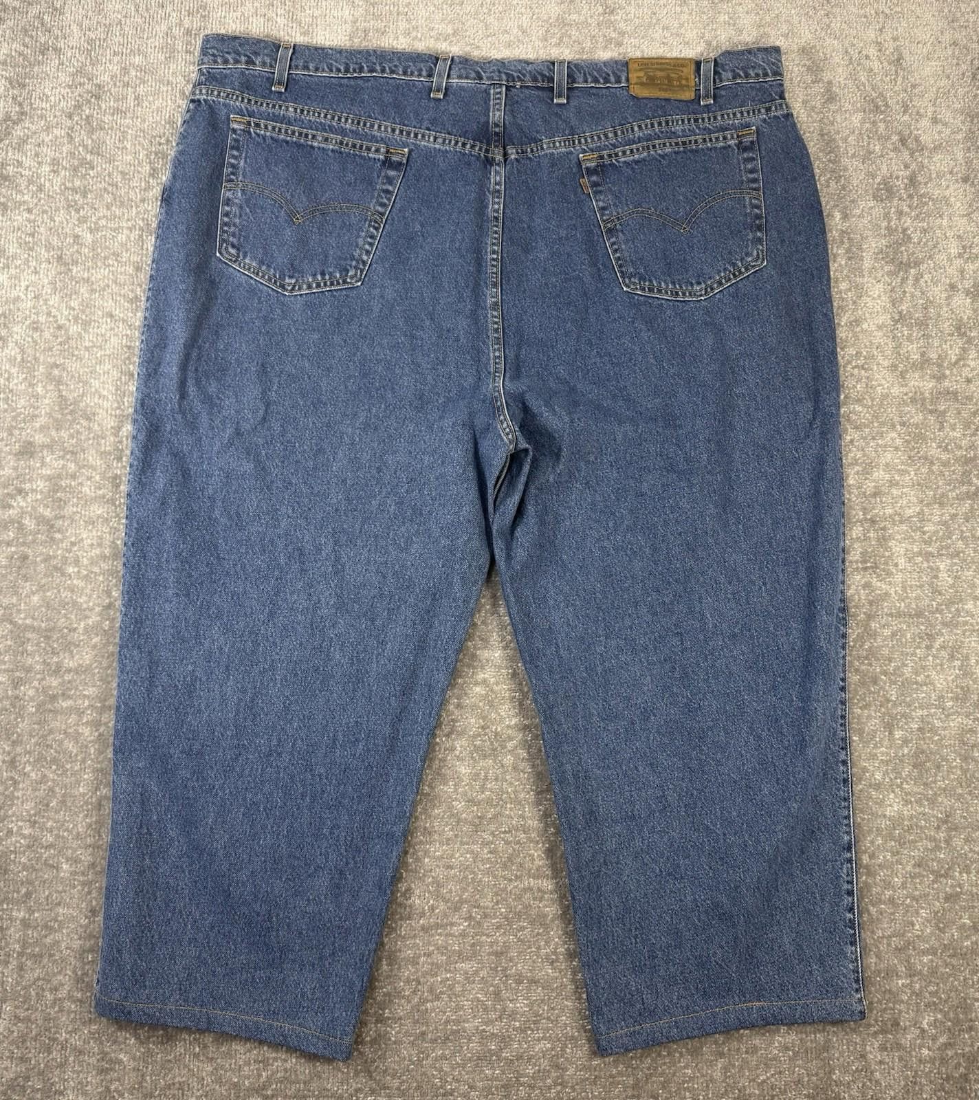 Levi's Vintage 90s Levis 545 Leg Brown Tab Jeans Mens Size 52x27 Size US 44 / EU 60 - 2 Thumbnail