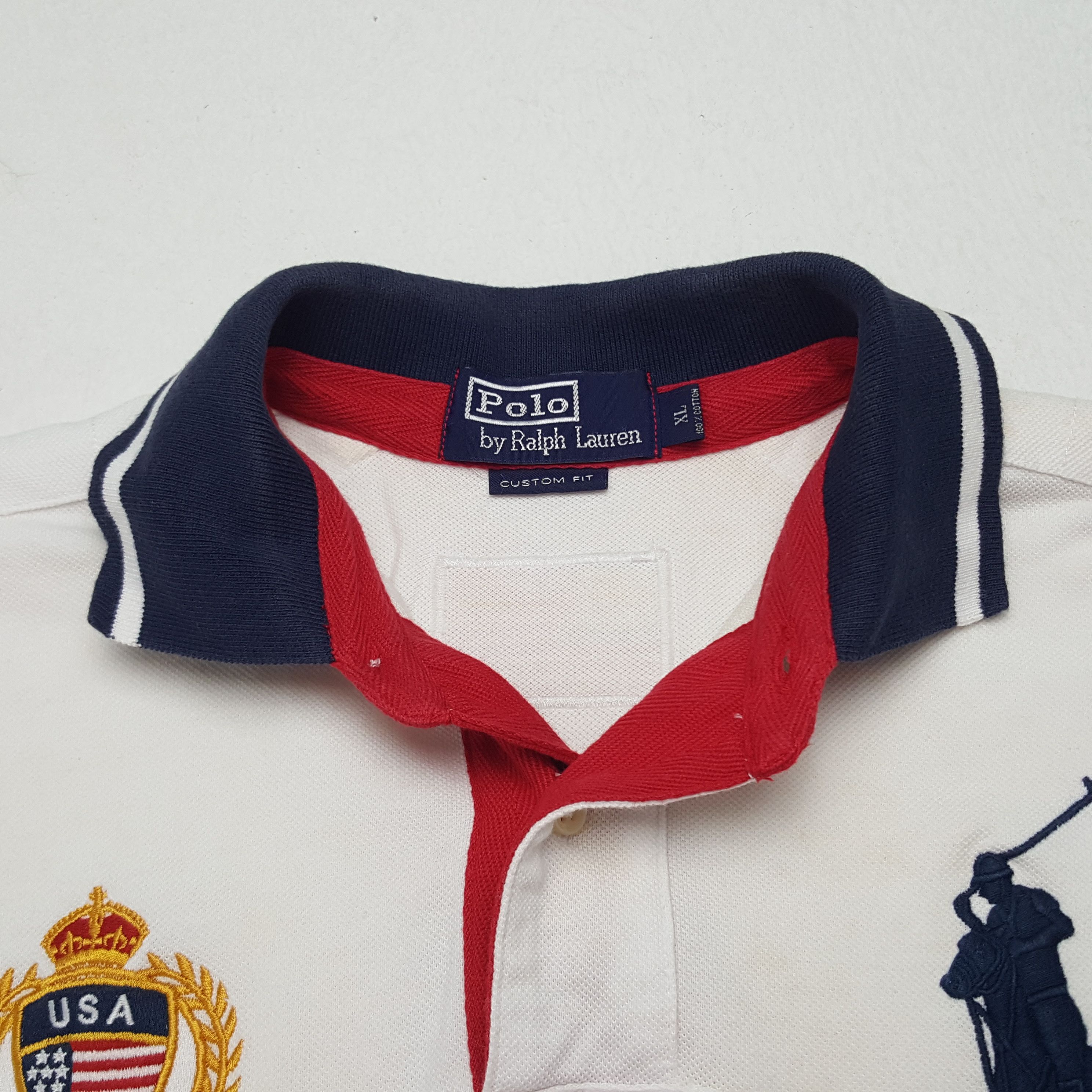 Polo Ralph Lauren × Vintage Vintage Polo by Ralph Lauren Designer Brand Polos Size US XL / EU 56 / 4 - 4 Thumbnail