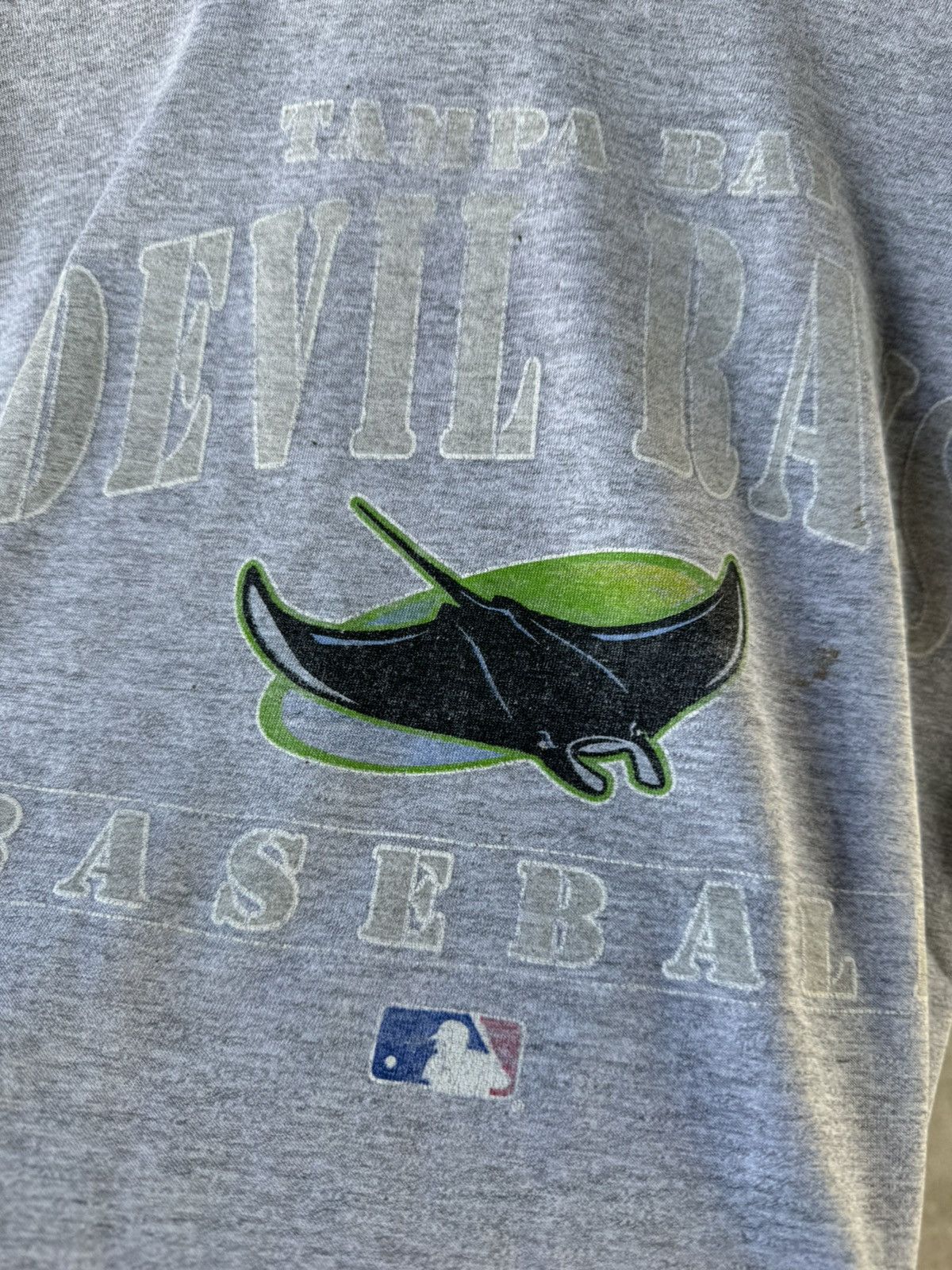 Champion × MLB × Vintage Vintage 90s Devil Rays Champion T Shirt MLB y2k Tee Size US XL / EU 56 / 4 - 6 Thumbnail