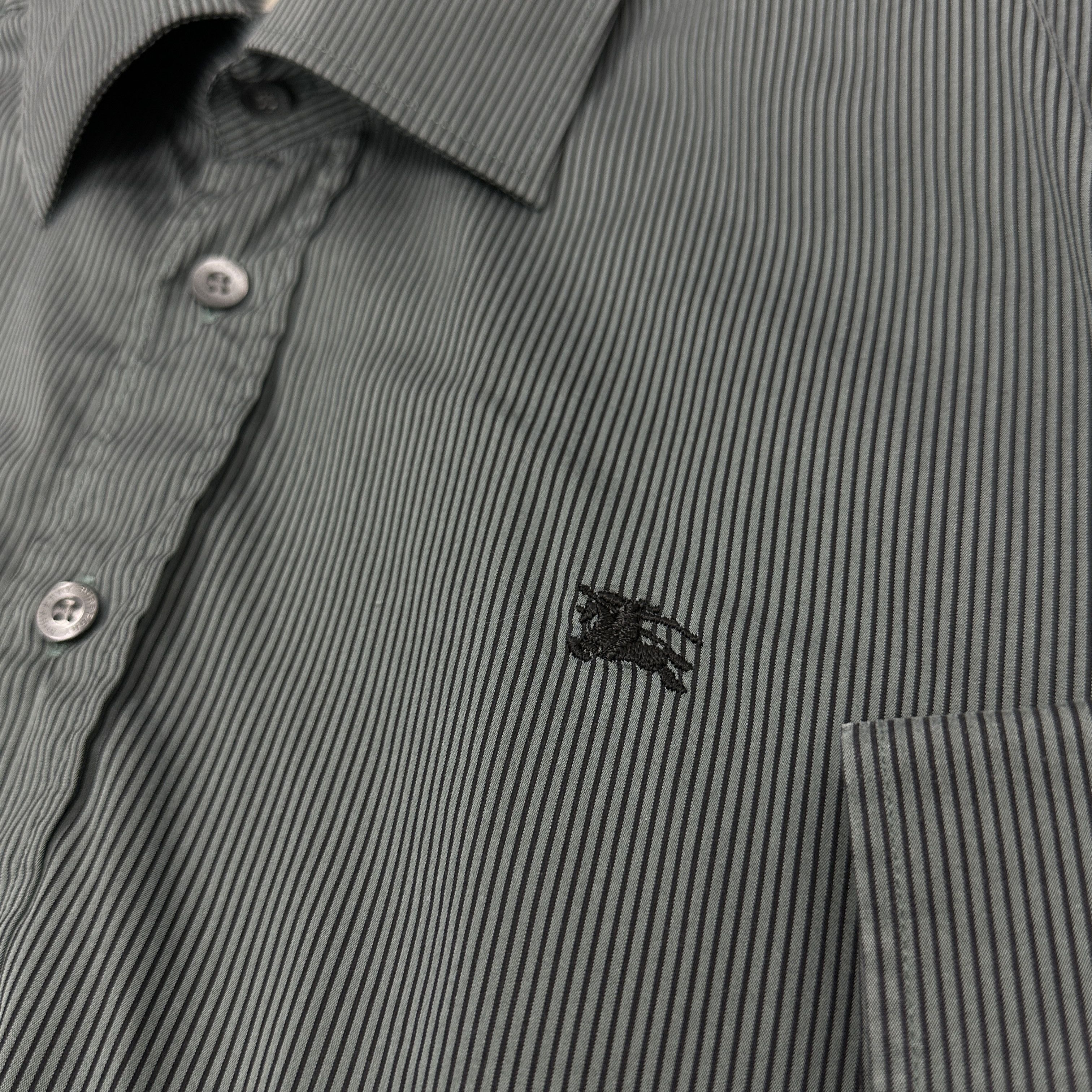 Burberry Vintage Striped Casual Old Money Elegant Burberry Shirt Y2K Size US M / EU 48-50 / 2 - 4 Thumbnail