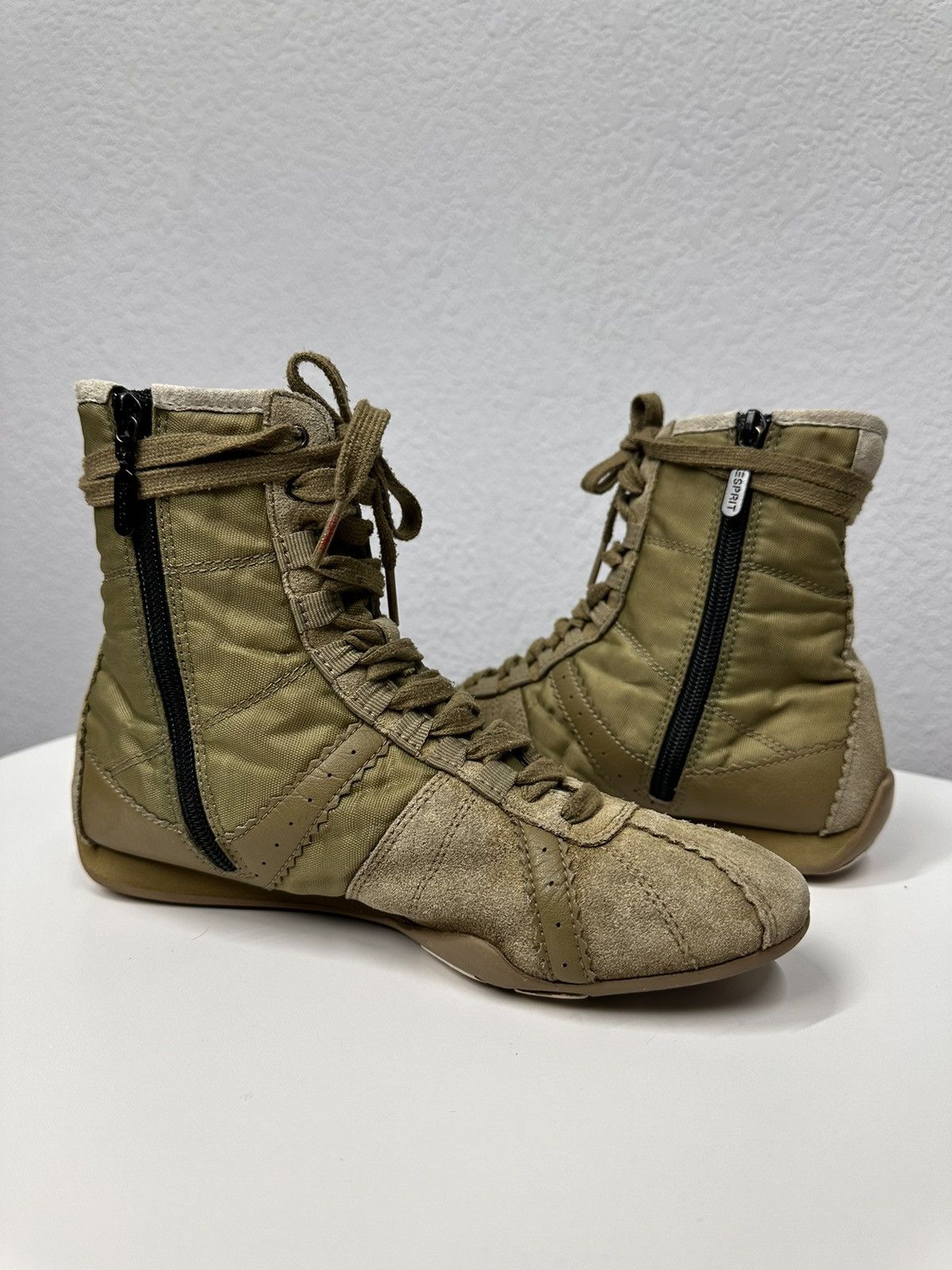 Esprit Vintage Puma Hight Boxer Boots Shoes Supreme Sneakers Y2K Size US 7 / IT 37 - 9 Thumbnail