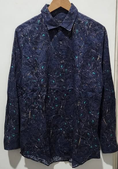 Gucci Gucci x Tom Ford Button Up Long Sleeve Slim Printed Design Size US M / EU 48-50 / 2 - 1 Thumbnail