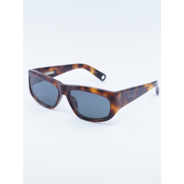 Jacquemus Jacquemus PILOTA JAC/2 C4 Sunglasses Havana Square Frame Size ONE SIZE - 2 Thumbnail