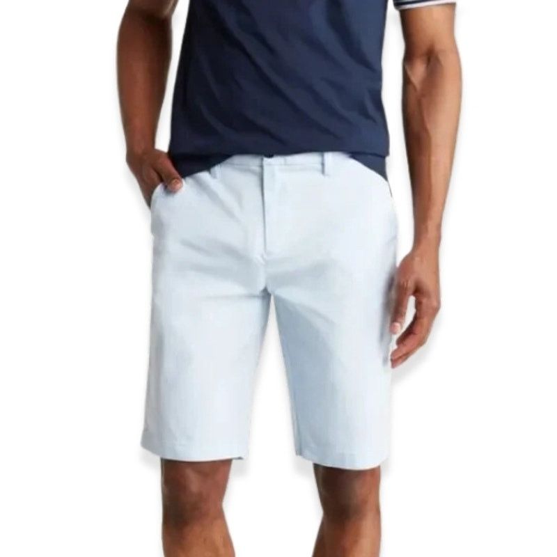 14th & Union 14th & Union Bermuda Shorts Flat Front Light Blue M 40W NWT Size US 40 / EU 56 - 1 Thumbnail