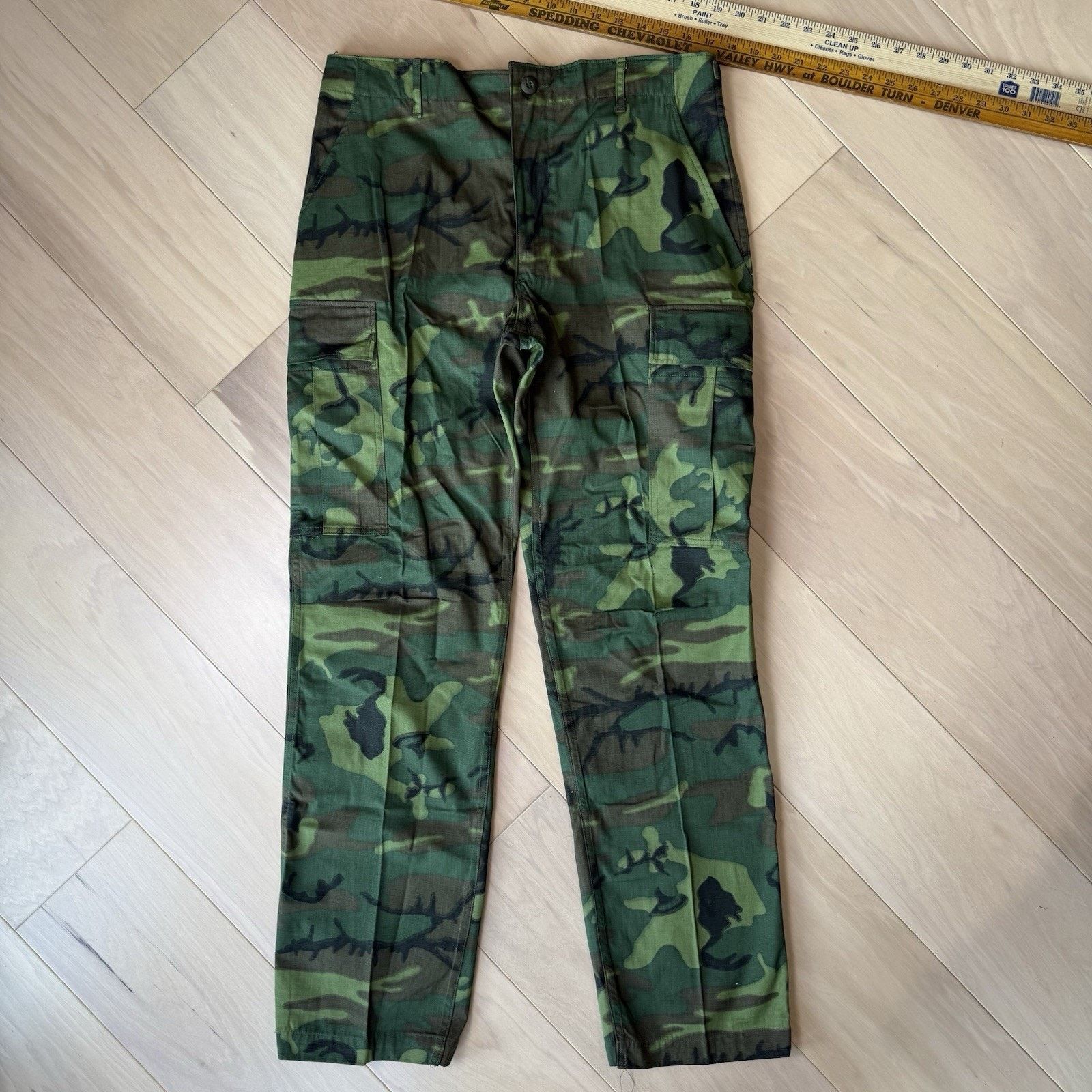 Other Vintage Military ERDL Trousers 34 Green 70s Vietnam Jungle Size US 34 / EU 50 - 2 Thumbnail